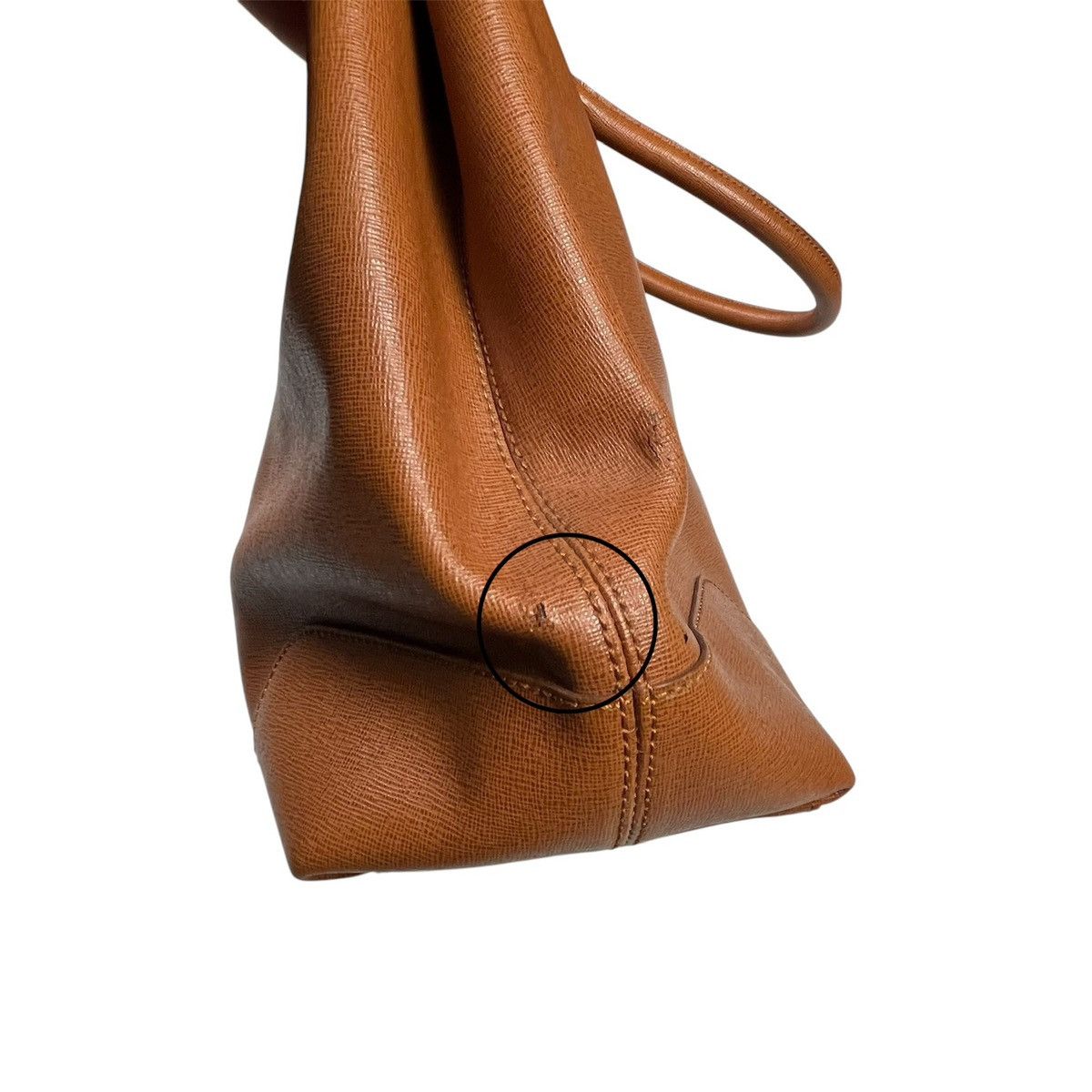 Fendi × Leather Fendi Brown Leather Chameleon Shopping Tote Bag Luxury Size ONE SIZE - 8 Thumbnail