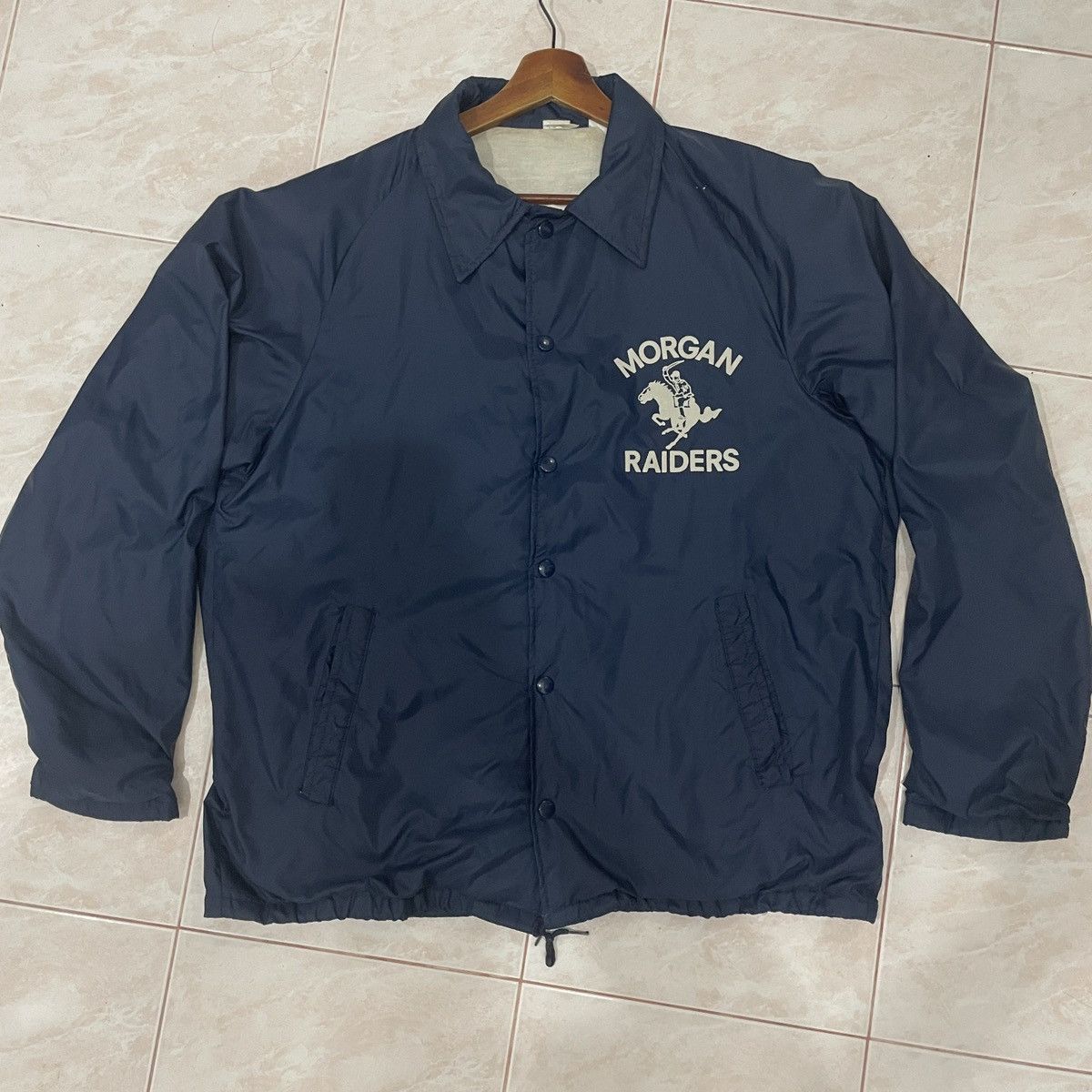 Vintage Vintage 90s Morgan Raiders Jacket Size US L / EU 52-54 / 3 - 1 Thumbnail