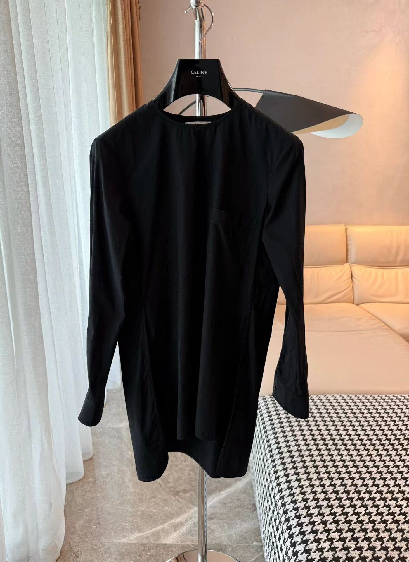 Celine Old Celine Shirt Dress Size XXS / US 00 / IT 34 - 1 Thumbnail