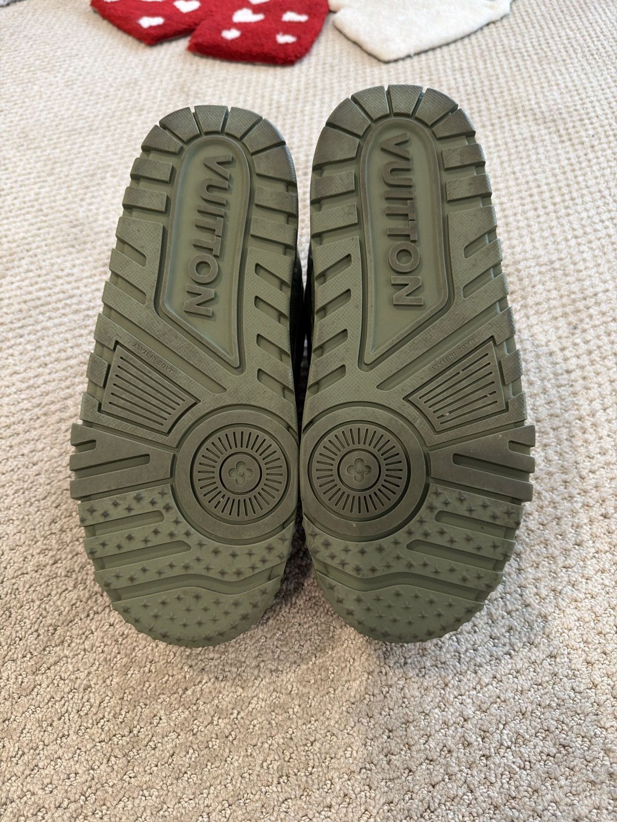 Louis Vuitton Louis Vuitton Maxi Trainer - Green Embossed Alligator Size US 11 / EU 44 - 6 Thumbnail