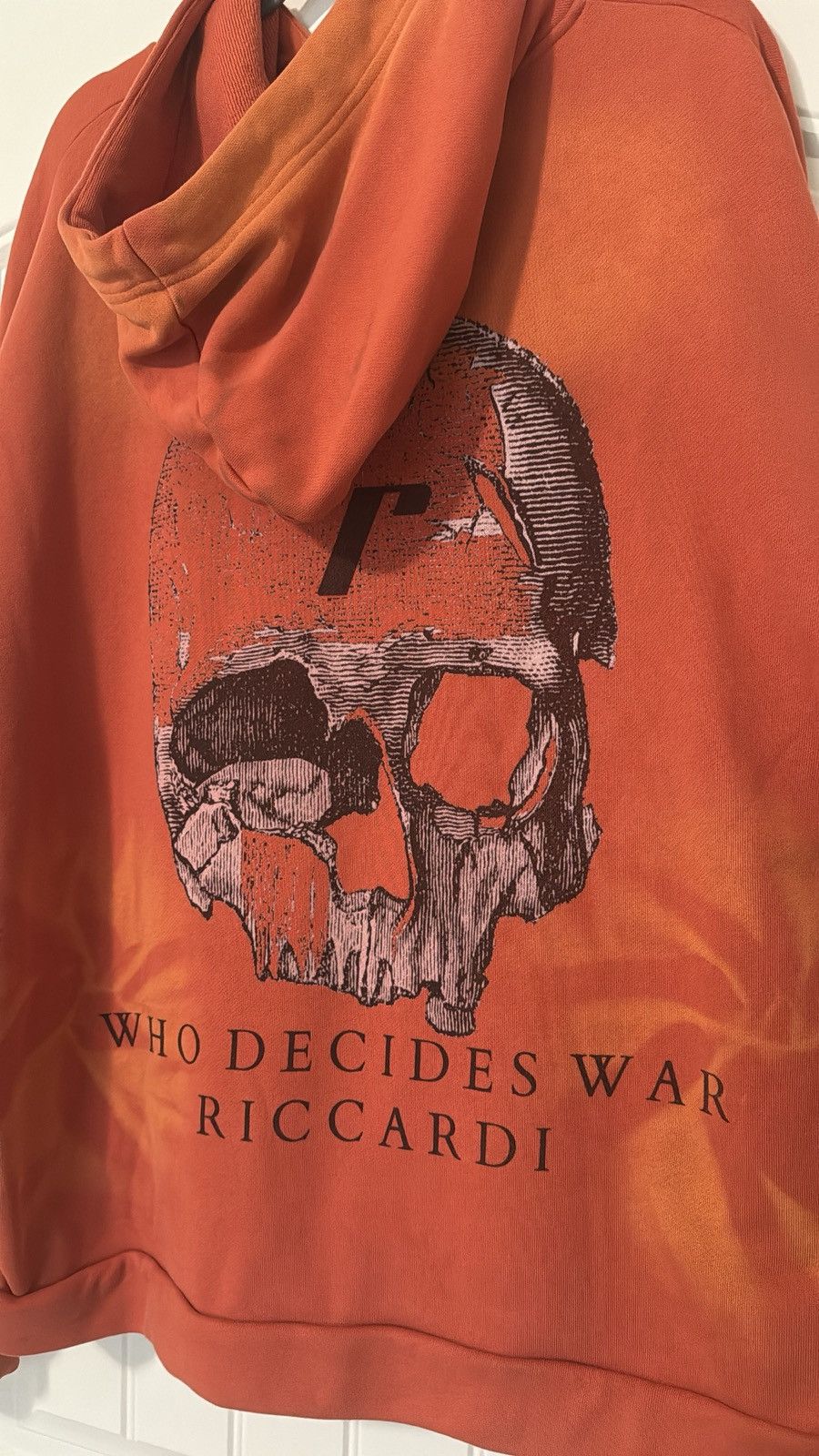 Who Decides War Who Decides War x Riccardi Hoodie⛪️☣️☢️🪖🔫🧡 Size US L / EU 52-54 / 3 - 3 Thumbnail