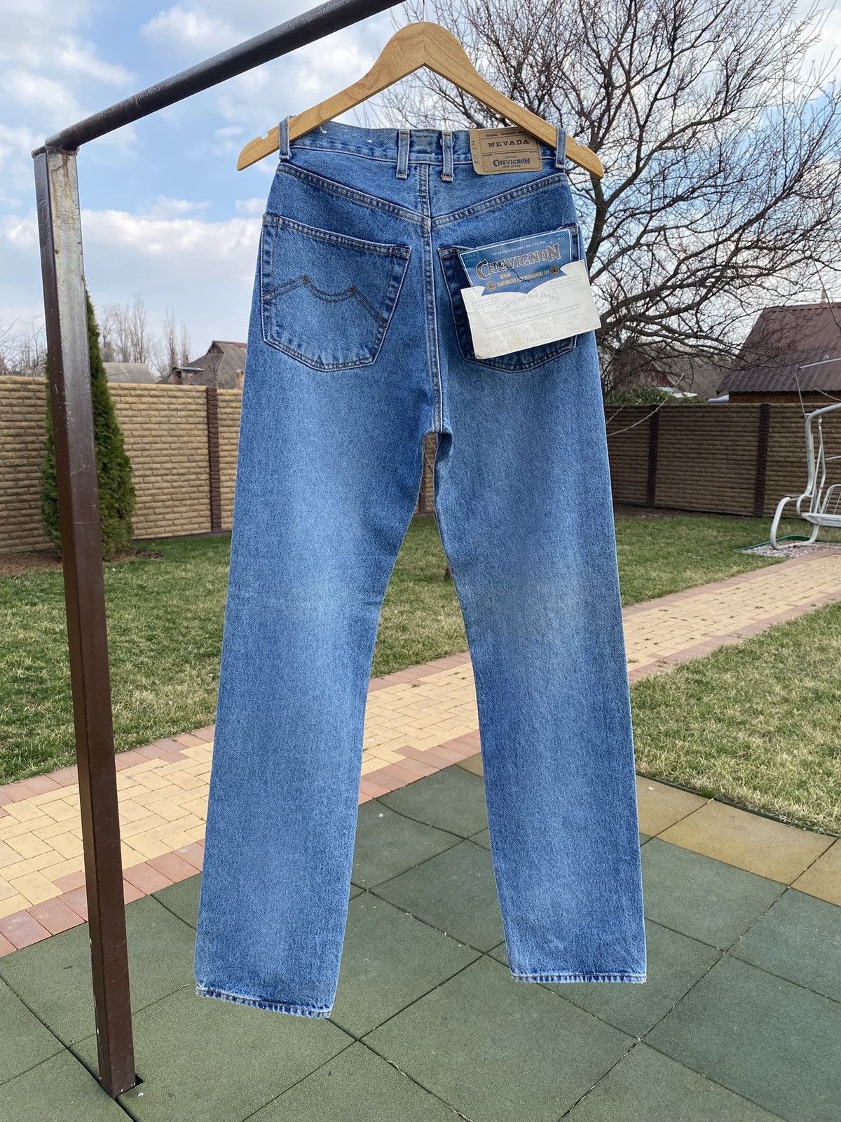 Chevignon × Vintage Vintage Chevignon Nevada Denim Jeans 90s Deadstock W27 L34 Size 27" / US 4 / IT 40 - 7 Thumbnail