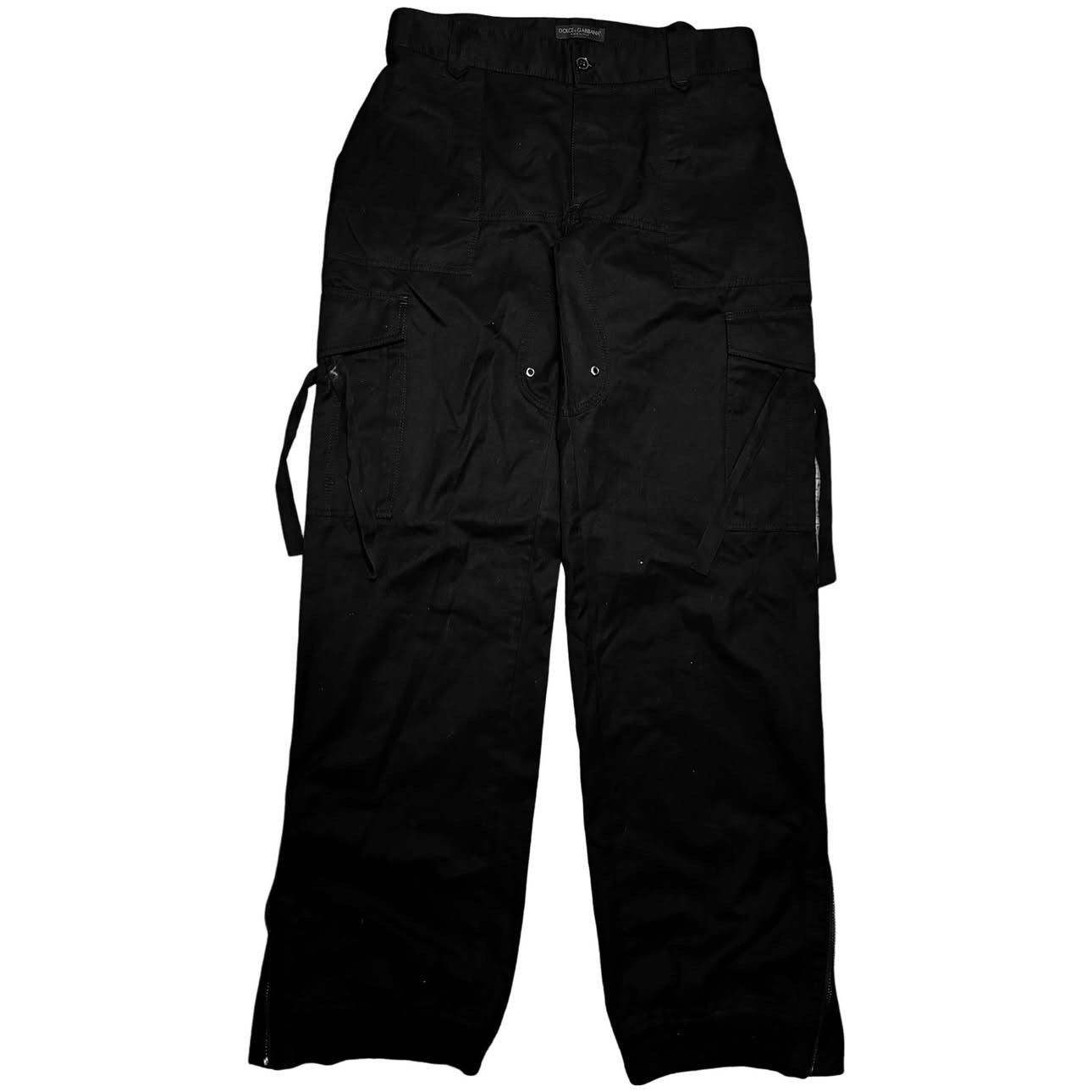 Dolce Gabbana Zip Cargo Pants | Grailed