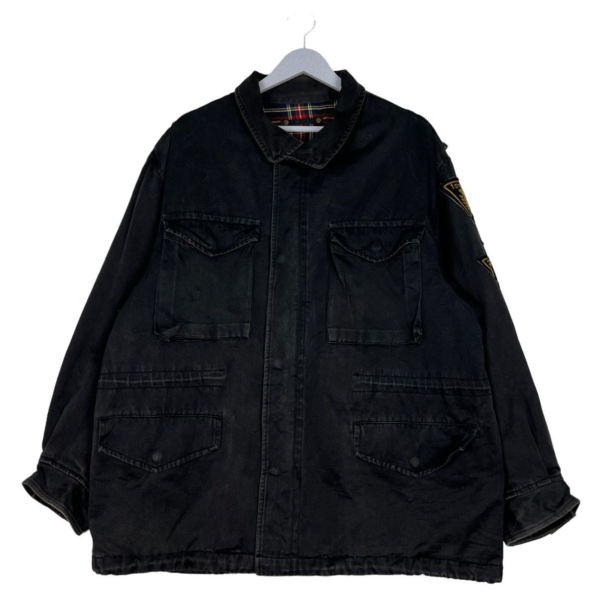 Japanese Brand 🔥 90s MEN'S BATSU GALANT COMPOSE CARGO JACKET Size US M / EU 48-50 / 2 - 2 Thumbnail