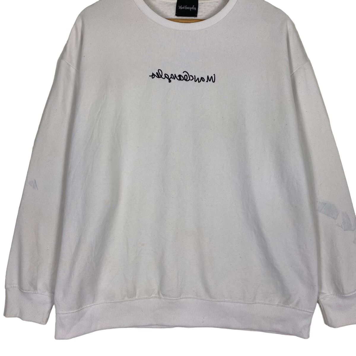 Japanese Brand × Rap Tees Mark Gonzales Big Logo Sweatshirt Size US M / EU 48-50 / 2 - 6 Thumbnail