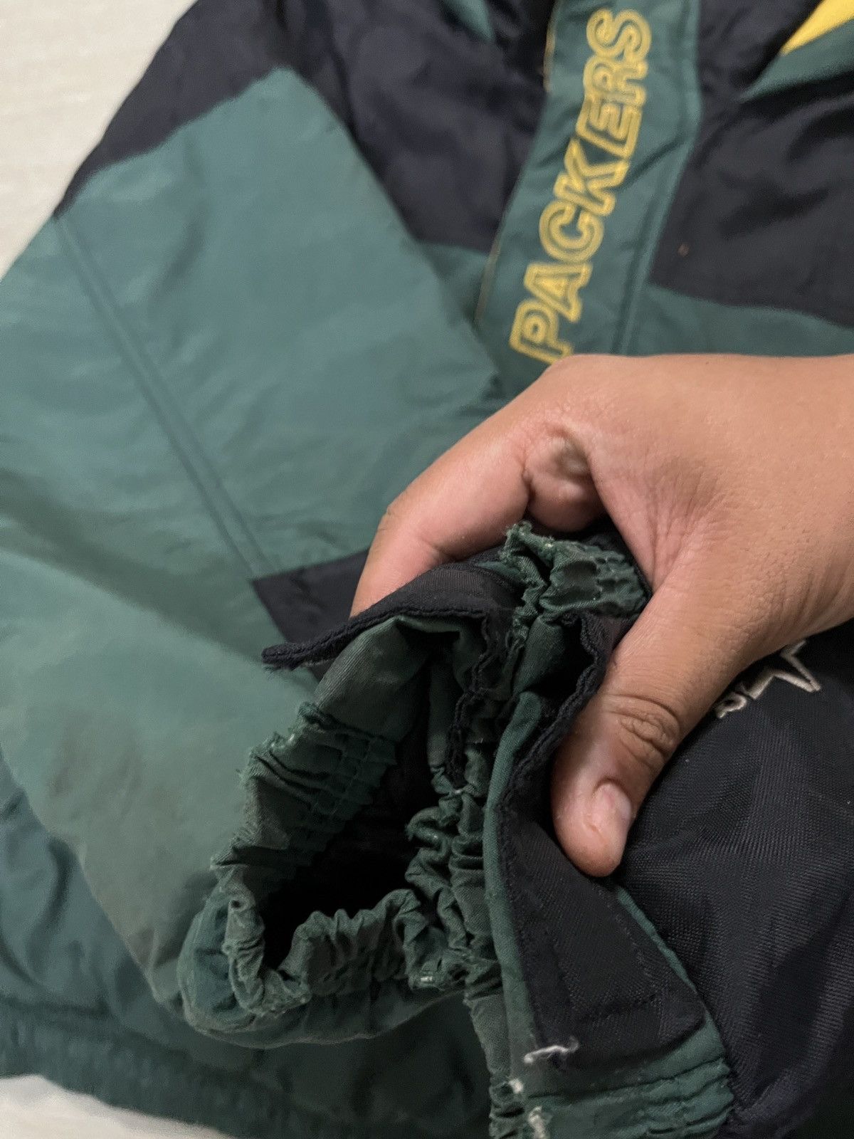 Starter × Vintage Vintage Green Bay Packers Starter Jacket Size US XL / EU 56 / 4 - 9 Thumbnail