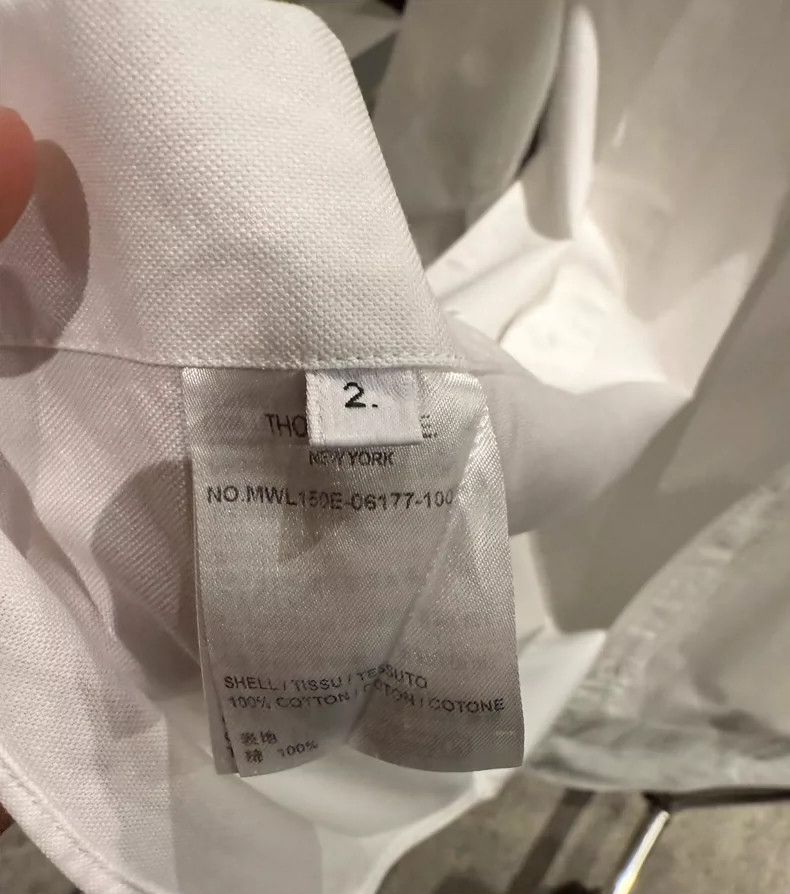 Thom Browne Thom browne Classic double-sleeved shirt 2504-Nextarrow Size US M / EU 48-50 / 2 - 5 Thumbnail