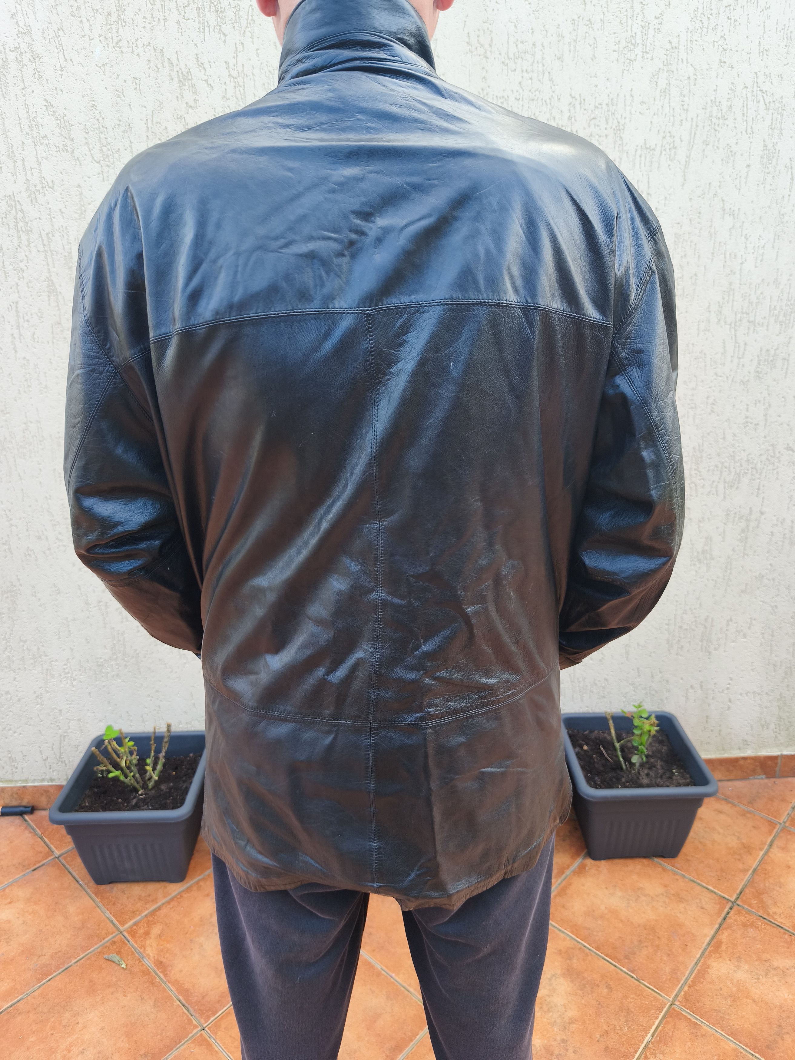 Cerruti 1881 VintagCerruti 1881 Leather Jacket Size 52 L XL Made in Italy Size US L / EU 52-54 / 3 - 2 Thumbnail