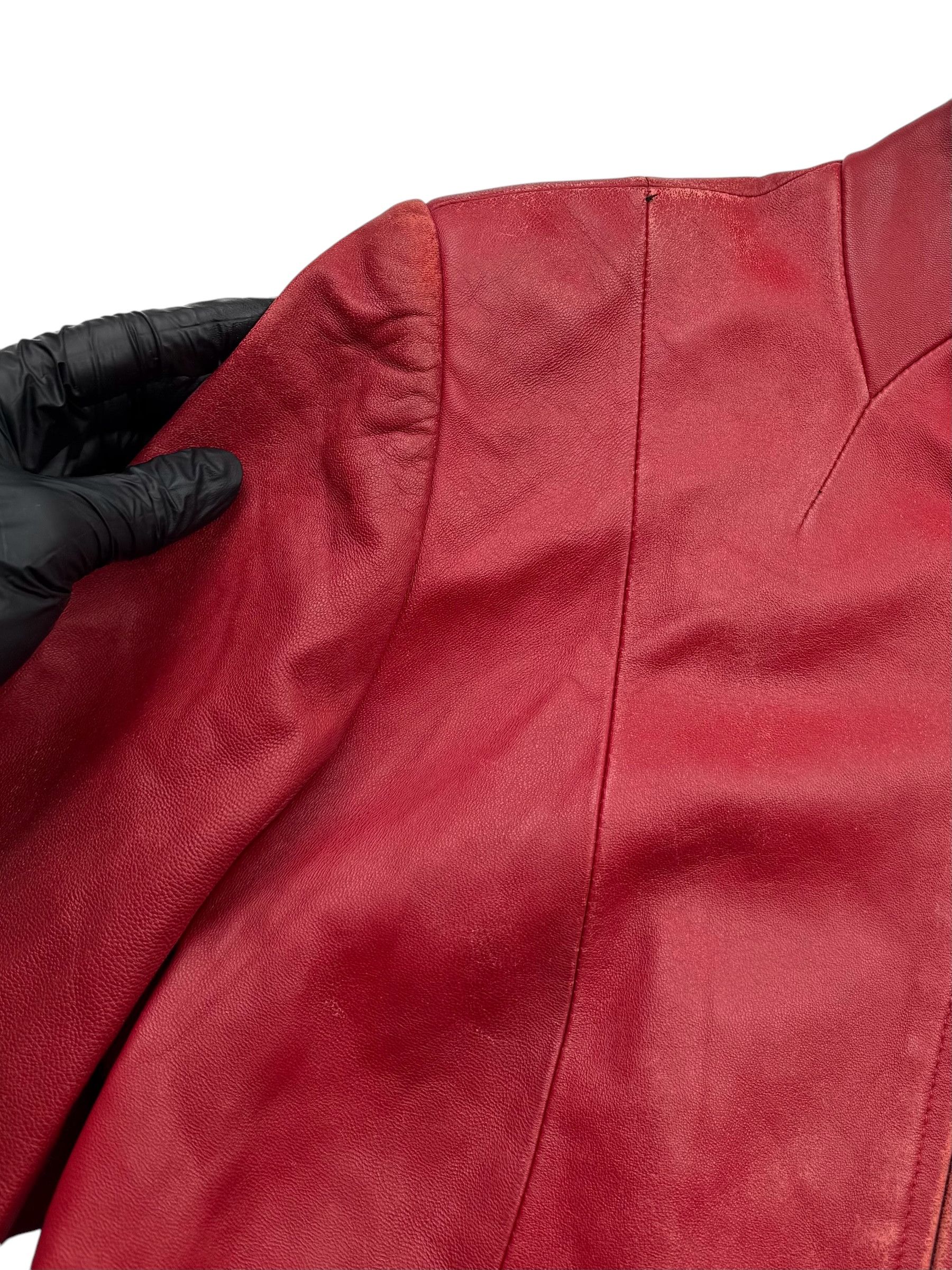 Vintage Vintage Leather Jacket W118(V9) Size M / US 6-8 / IT 42-44 - 3 Thumbnail