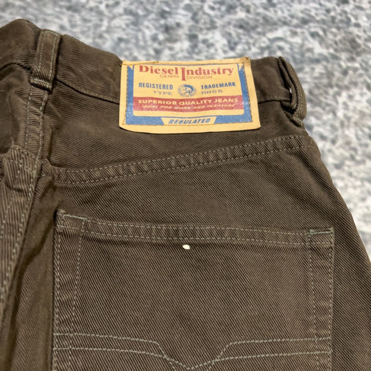 Diesel Vintage Diesel Industry Basic Jeans Brown Straight 27x31 Size US 27 - 4 Thumbnail