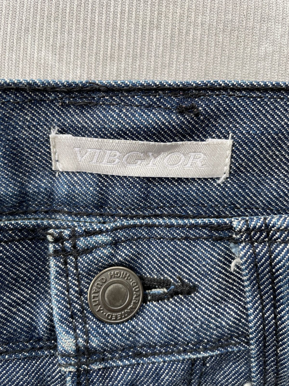 Japanese Brand Vibgyor Skinny Zipper Legs Jeans (P99) Size US 32 / EU 48 - 10 Thumbnail