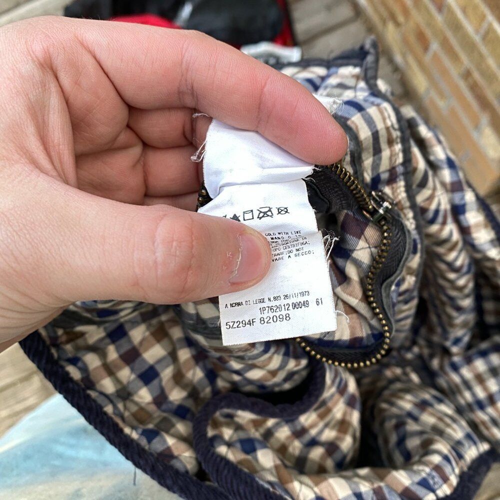 Aquascutum Vintage 90s Aquascutum London England Quilted Jacket Coat S Size US L / EU 52-54 / 3 - 3 Thumbnail