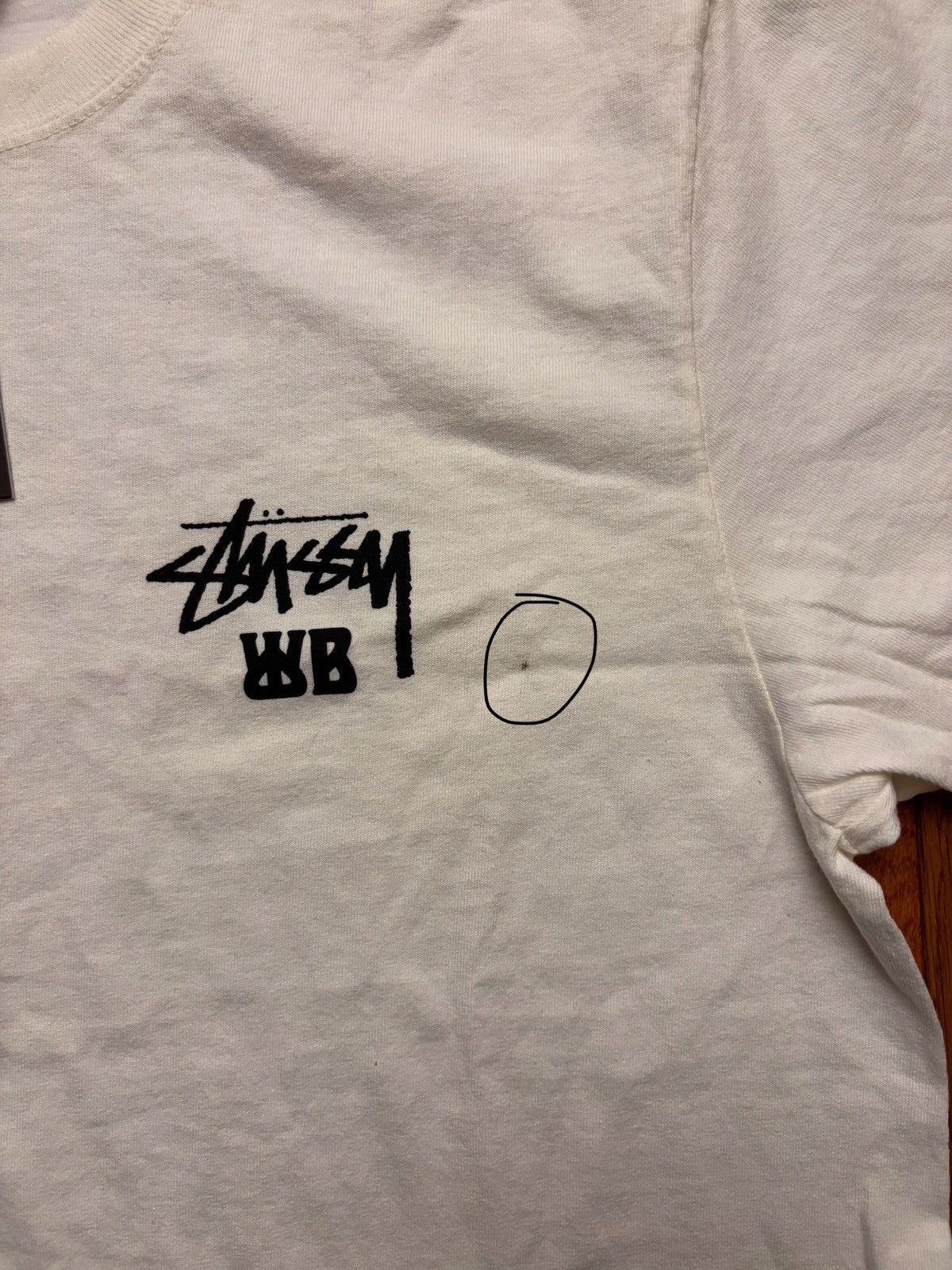 Stussy Stussy x Wales Bonner Ocean Song Tee Ivory Size US M / EU 48-50 / 2 - 5 Thumbnail