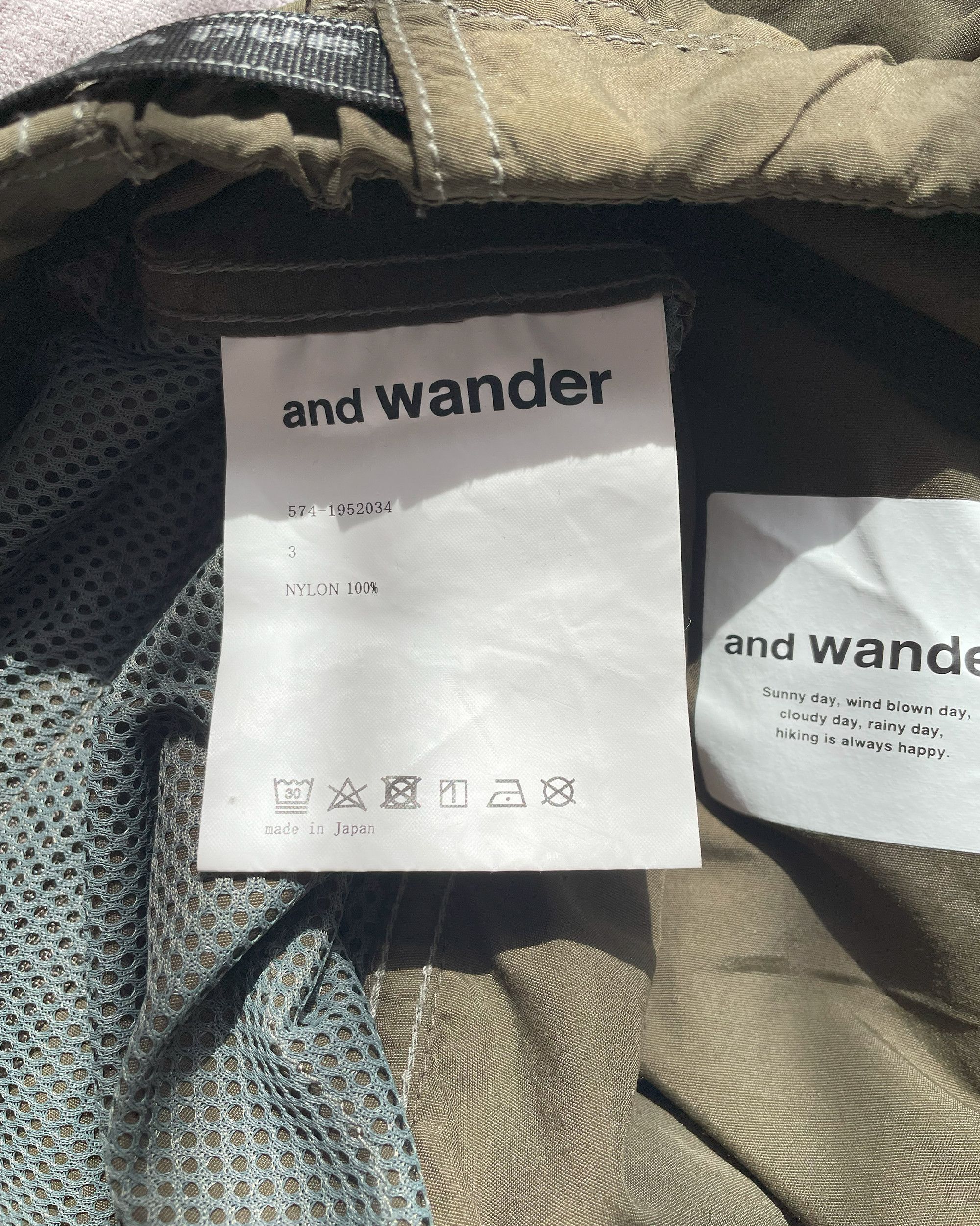 And Wander And Wander Nylon Hiking Trousers Size US 32 / EU 48 - 7 Thumbnail