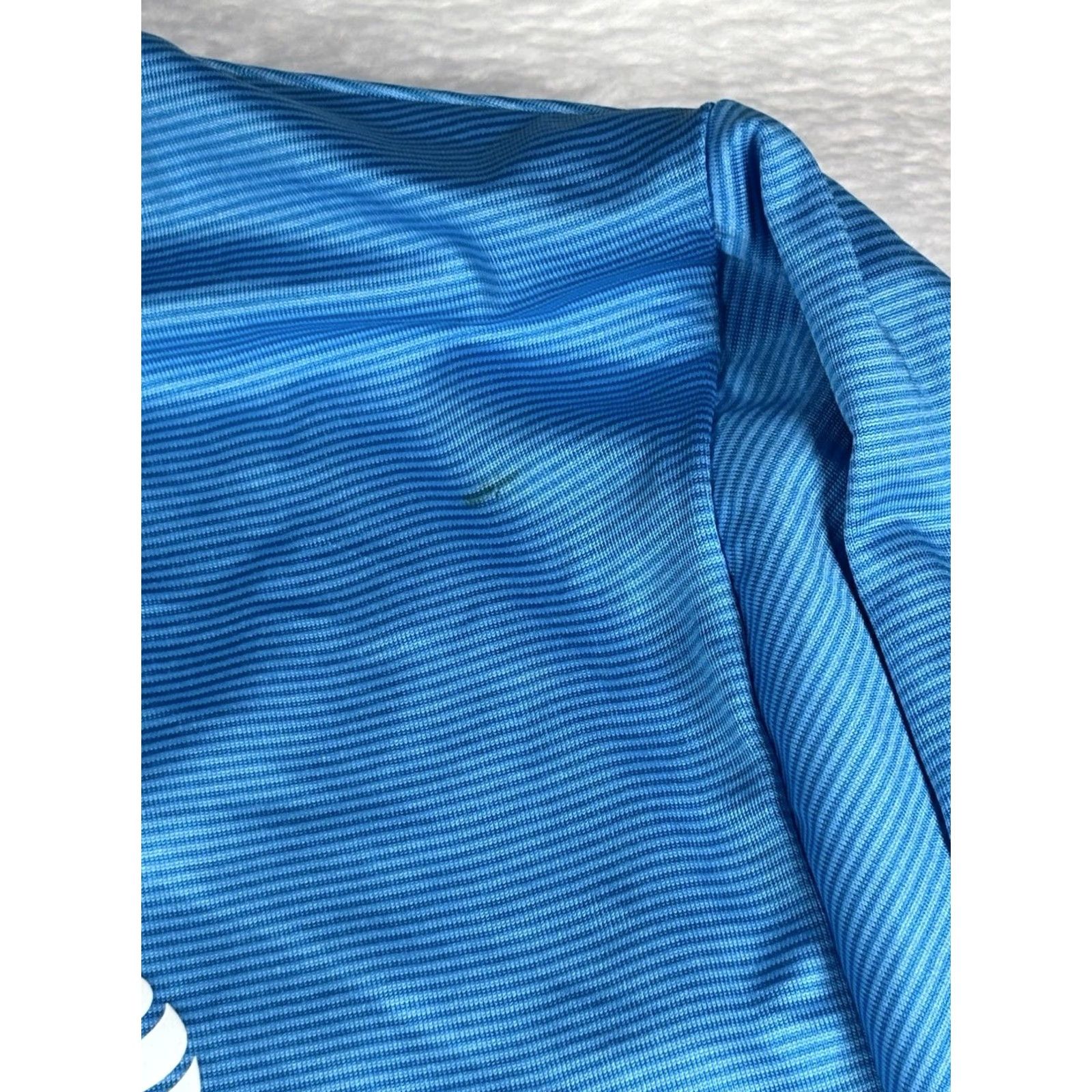 Vintage AT&T Men's Dry Fit Polo Shirt Large Long Sleeve UHV Technology Polyester Blue Mens Size US XXL / EU 58 / 5 - 7 Thumbnail