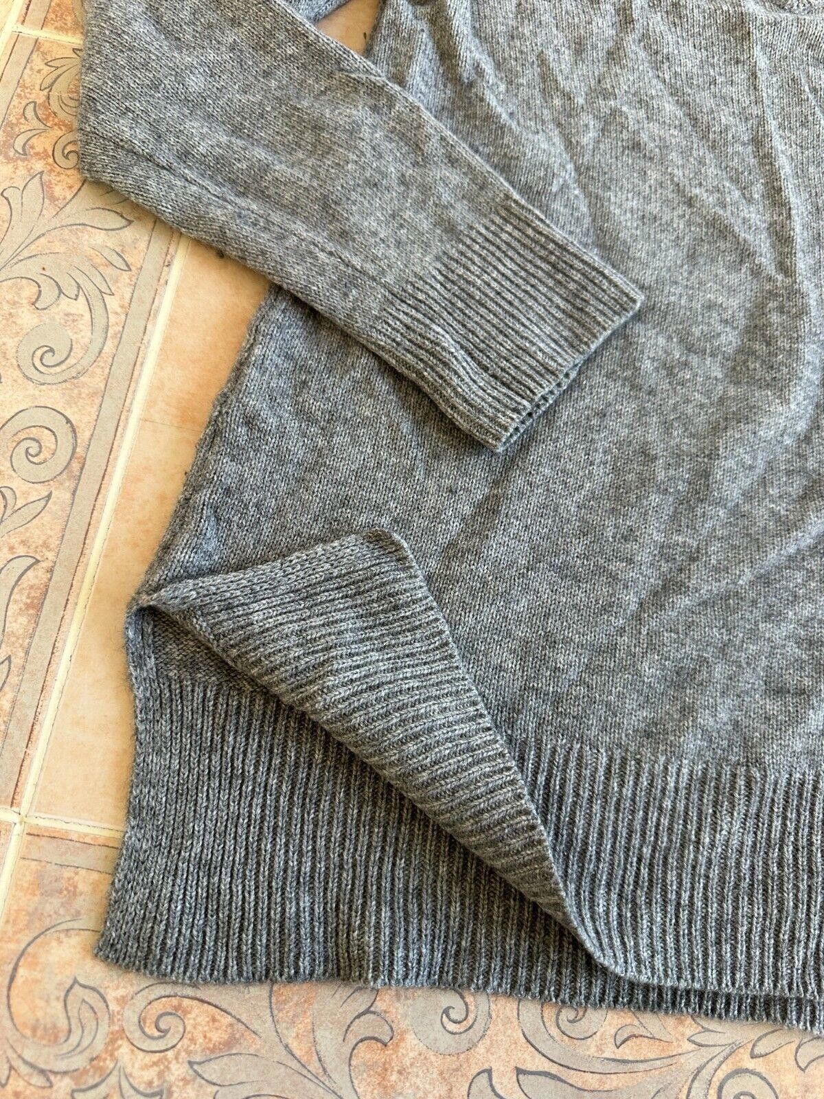Designer J.Jill 100% cashmere sweater v-neck gray Women size XS Size XS / US 0-2 / IT 36-38 - 7 Thumbnail