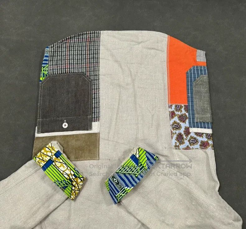 Junya Watanabe Junya Watanabe Cotton and Linen Patchwork Jacket Size US M / EU 48-50 / 2 - 5 Thumbnail