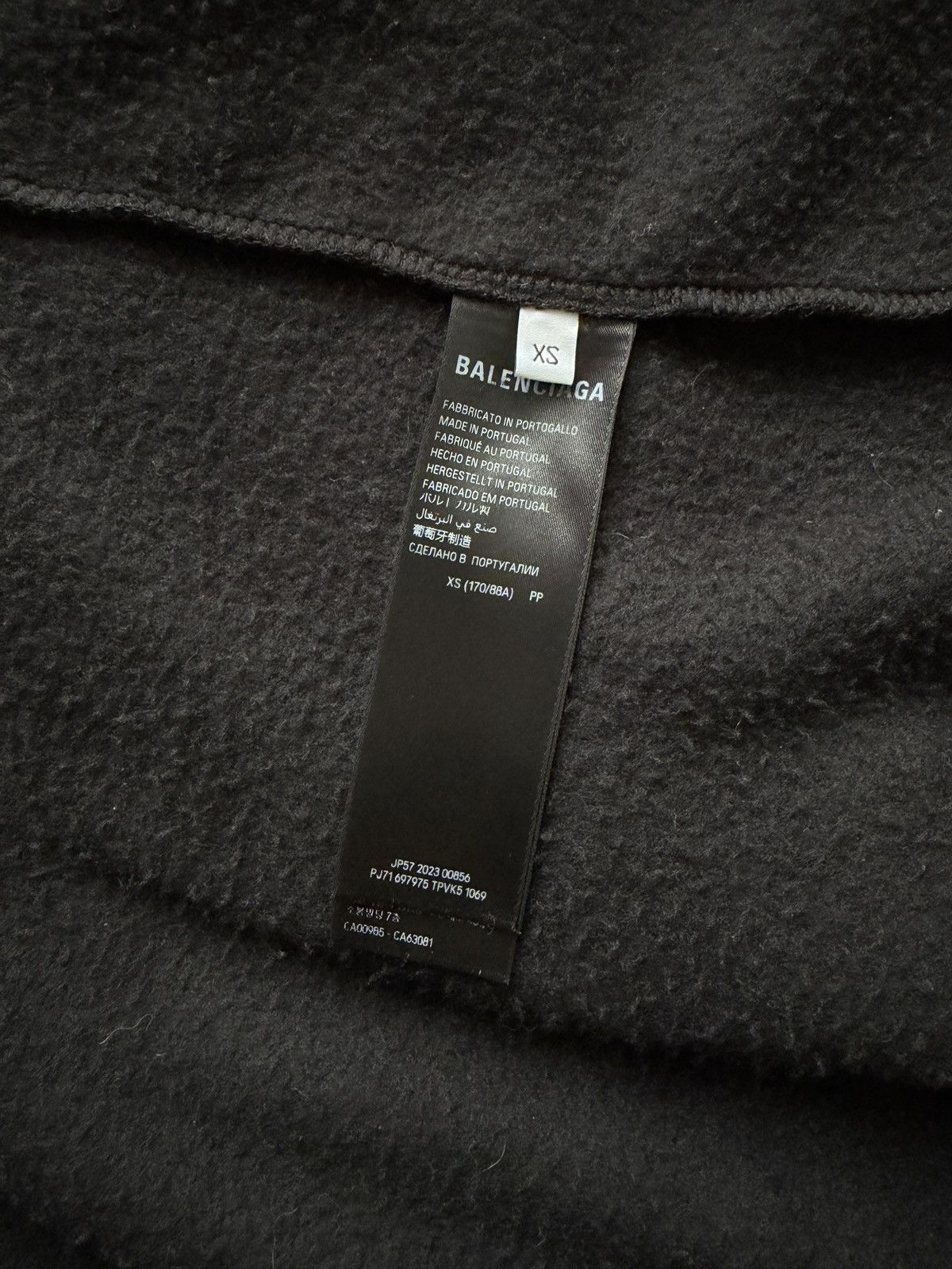 Balenciaga Balenciaga Unity logo fleece Size US XS / EU 42 / 0 - 5 Thumbnail