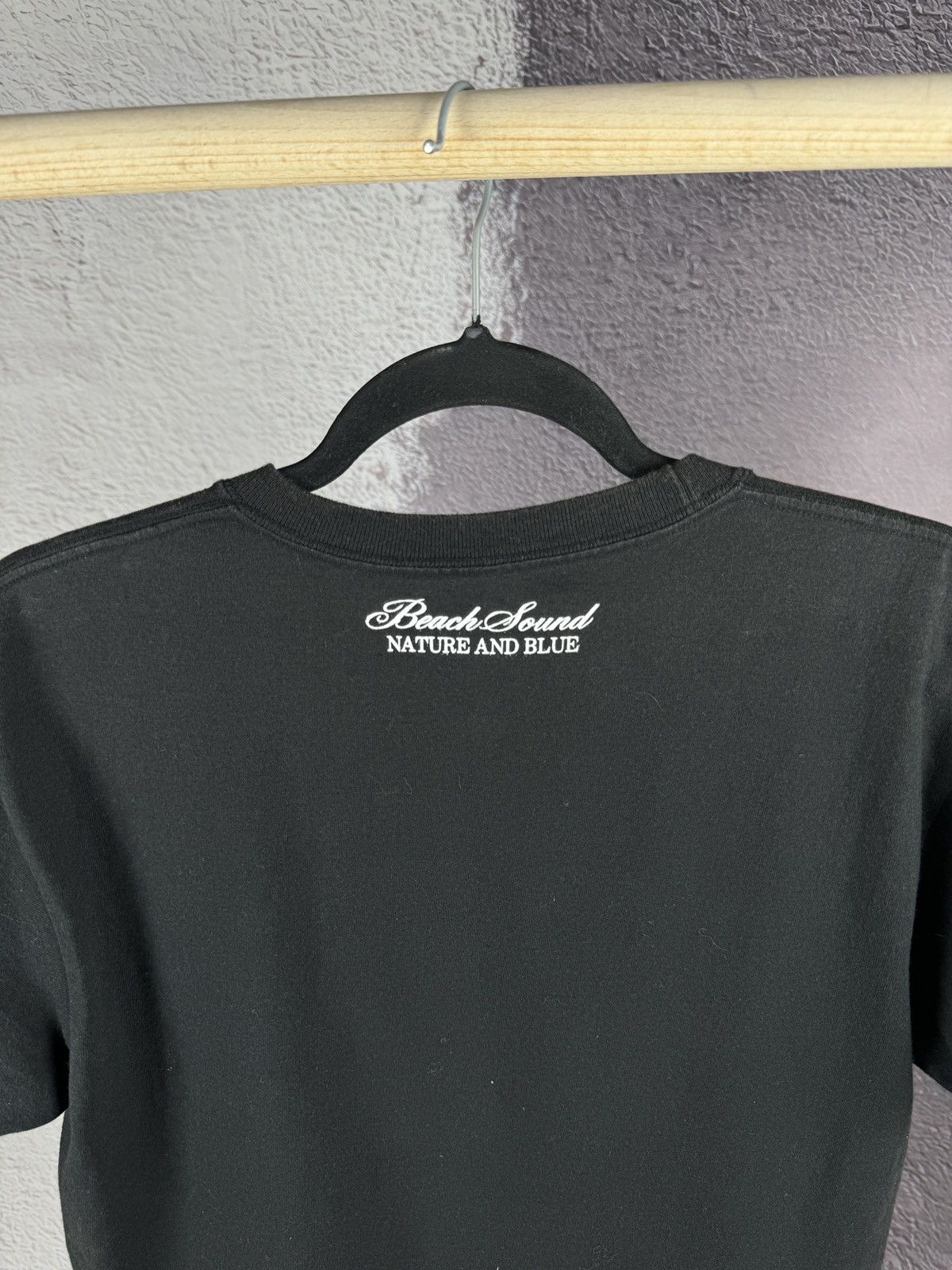 If Six Was Nine × Japanese Brand × Vintage Beach Sound nature and blue vintage black basic tee shirt Size US M / EU 48-50 / 2 - 12 Thumbnail