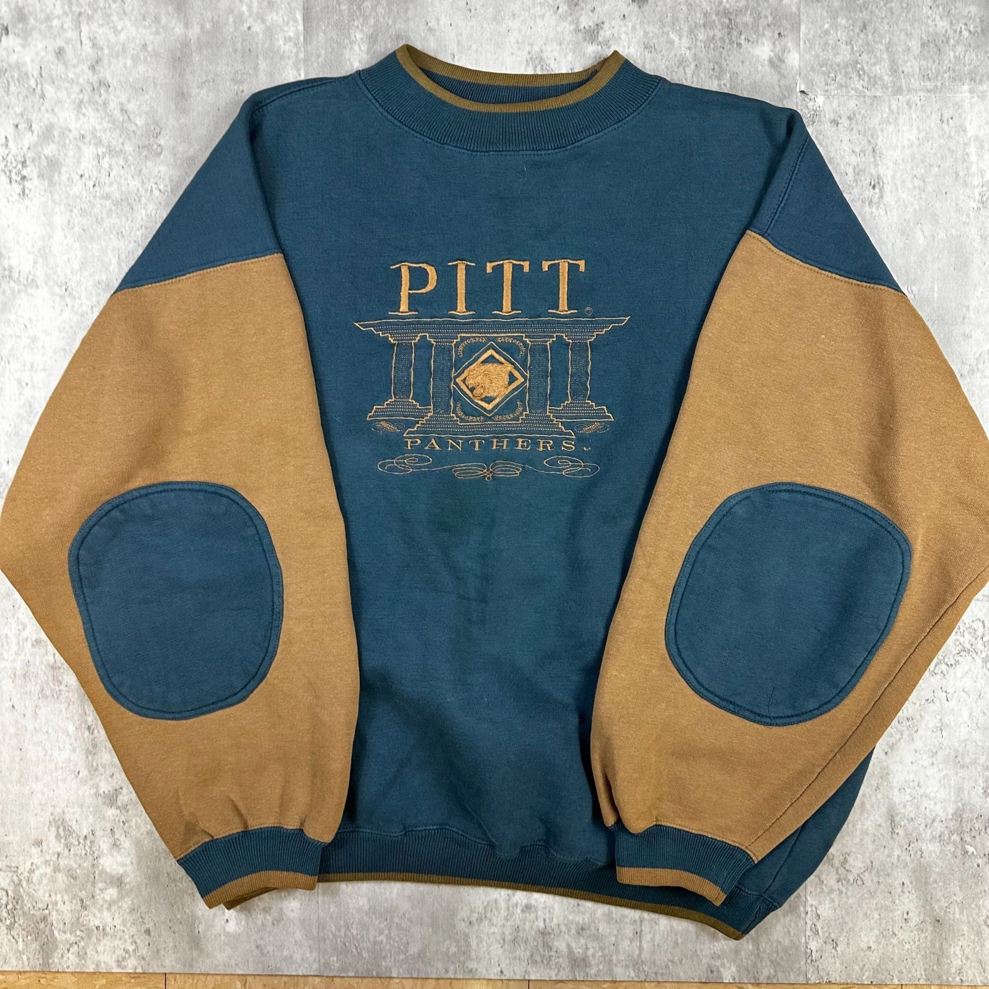 Vintage Vintage Pitt Panthers Sweatshirt XL By Midwest Embroidery Tw Size US XL / EU 56 / 4 - 1 Thumbnail
