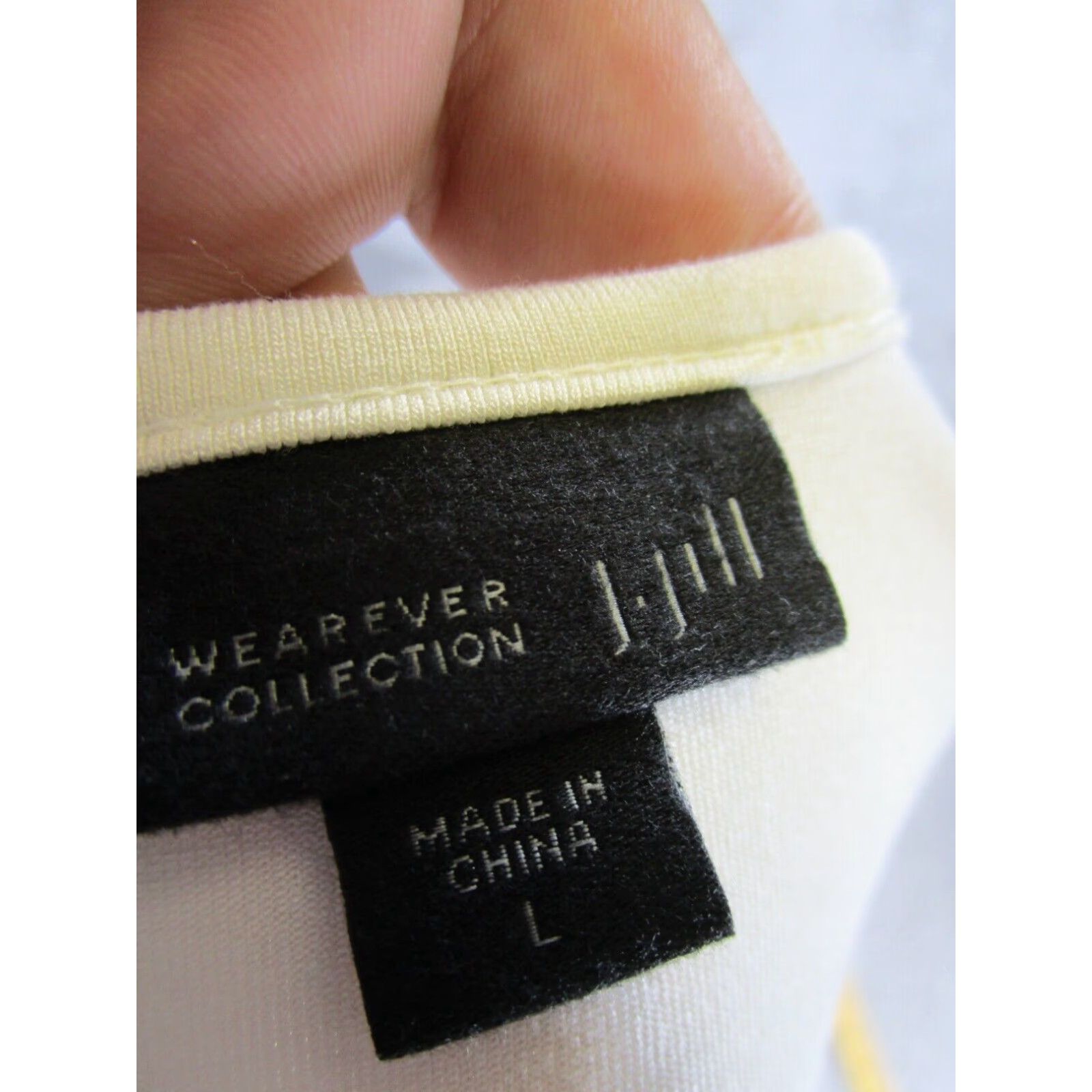 J. Jill J. Jill Long Sleeve White Puff Blouse Womens Large Size L / US 10 / IT 46 - 7 Thumbnail