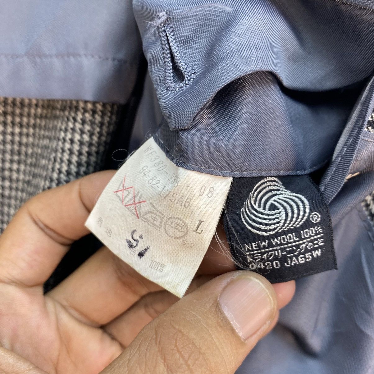 Burberry 💥 vintage Burberrys Prorsum wool classic glen plaid Size US M / EU 48-50 / 2 - 6 Thumbnail