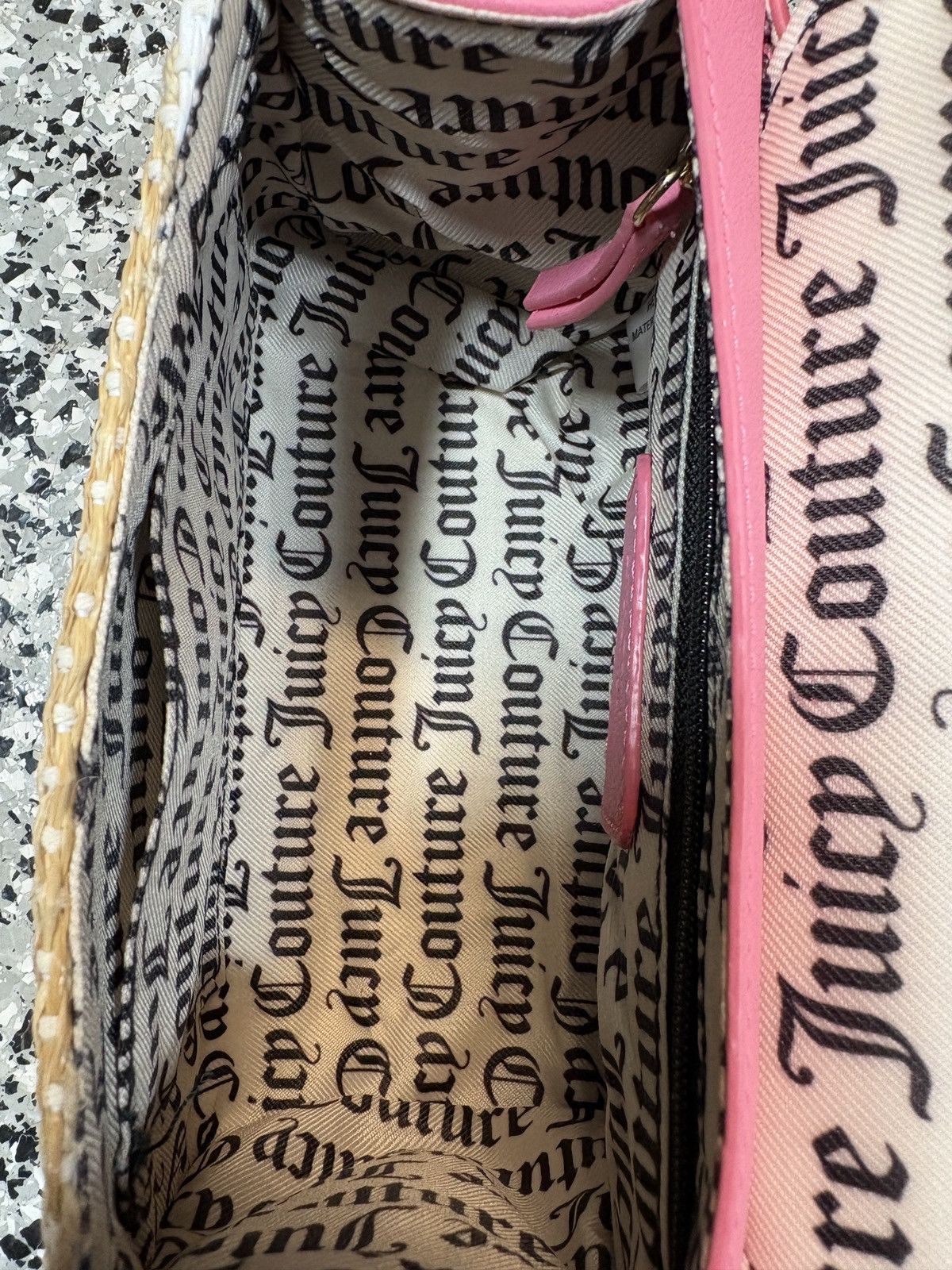 Juicy Couture Vintage Y2K Juicy Couture Gelato Pink Striped Mini Tote Bag Size ONE SIZE - 8 Thumbnail