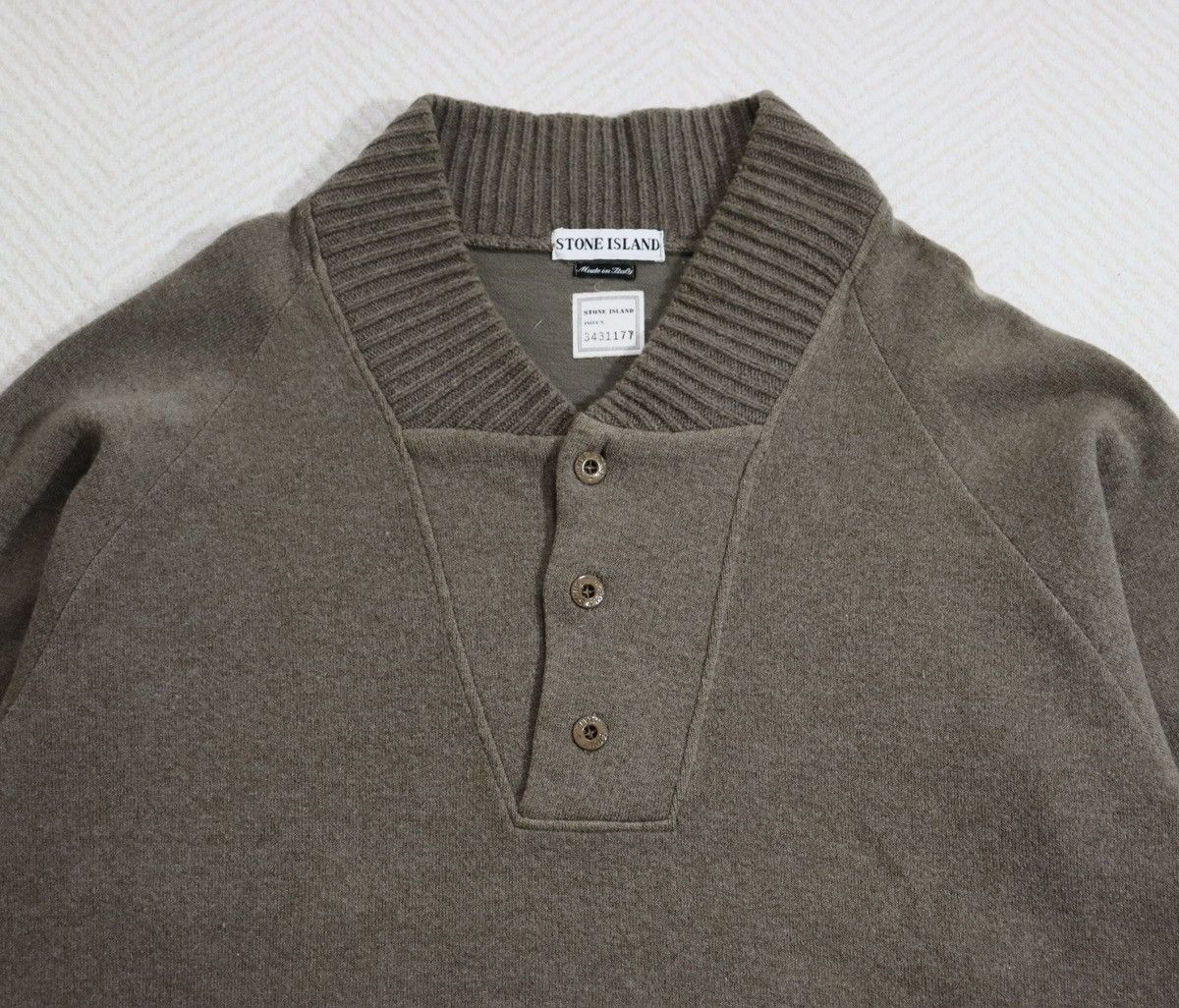 Stone Island Stone Island Wool Sweat ，sizeL Size US L / EU 52-54 / 3 - 5 Thumbnail