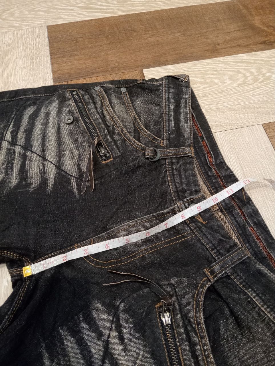 Nicole Club NICOLE CLUB JAPAN DISTRESSED FLARED DENIM PANTS Size US 34 / EU 50 - 13 Thumbnail
