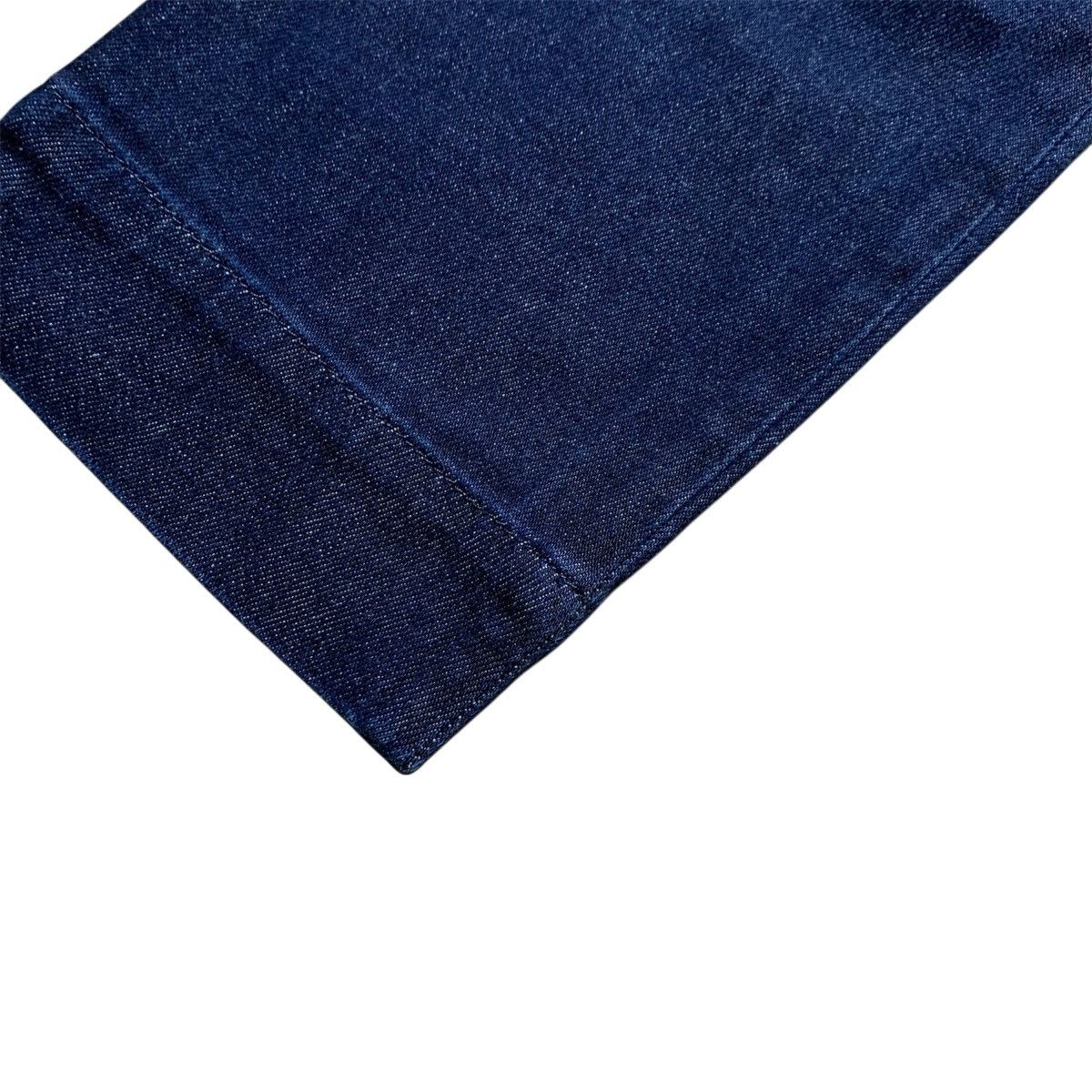 agnes b. Agnes B Dark Blue Jeans Leather Logo Patch On Back Size 27" / US 4 / IT 40 - 2 Thumbnail