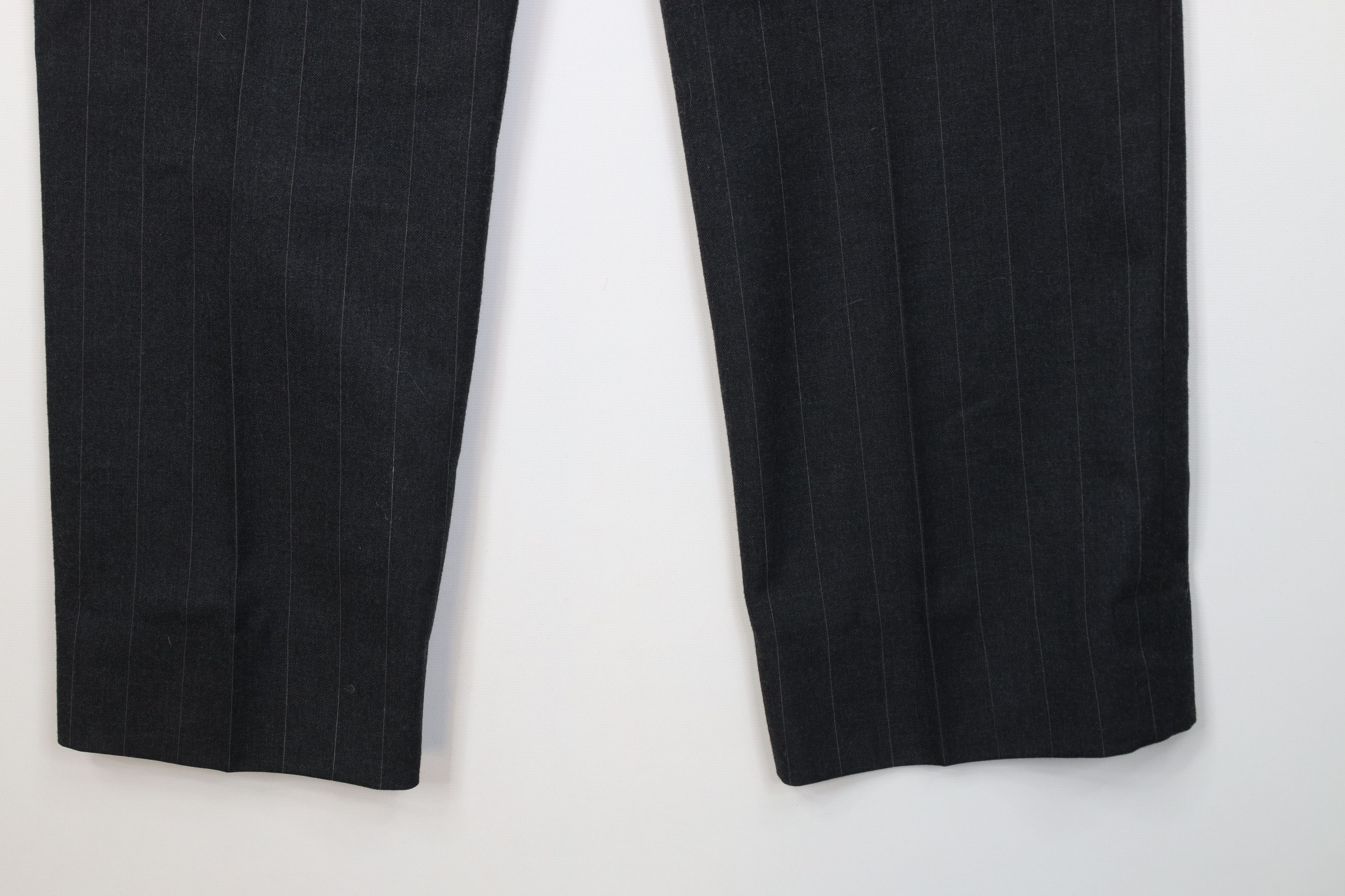 Vintage Vintage 70s Streetwear Knit Pinstriped Chino Pants Trousers Size US 34 / EU 50 - 10 Thumbnail
