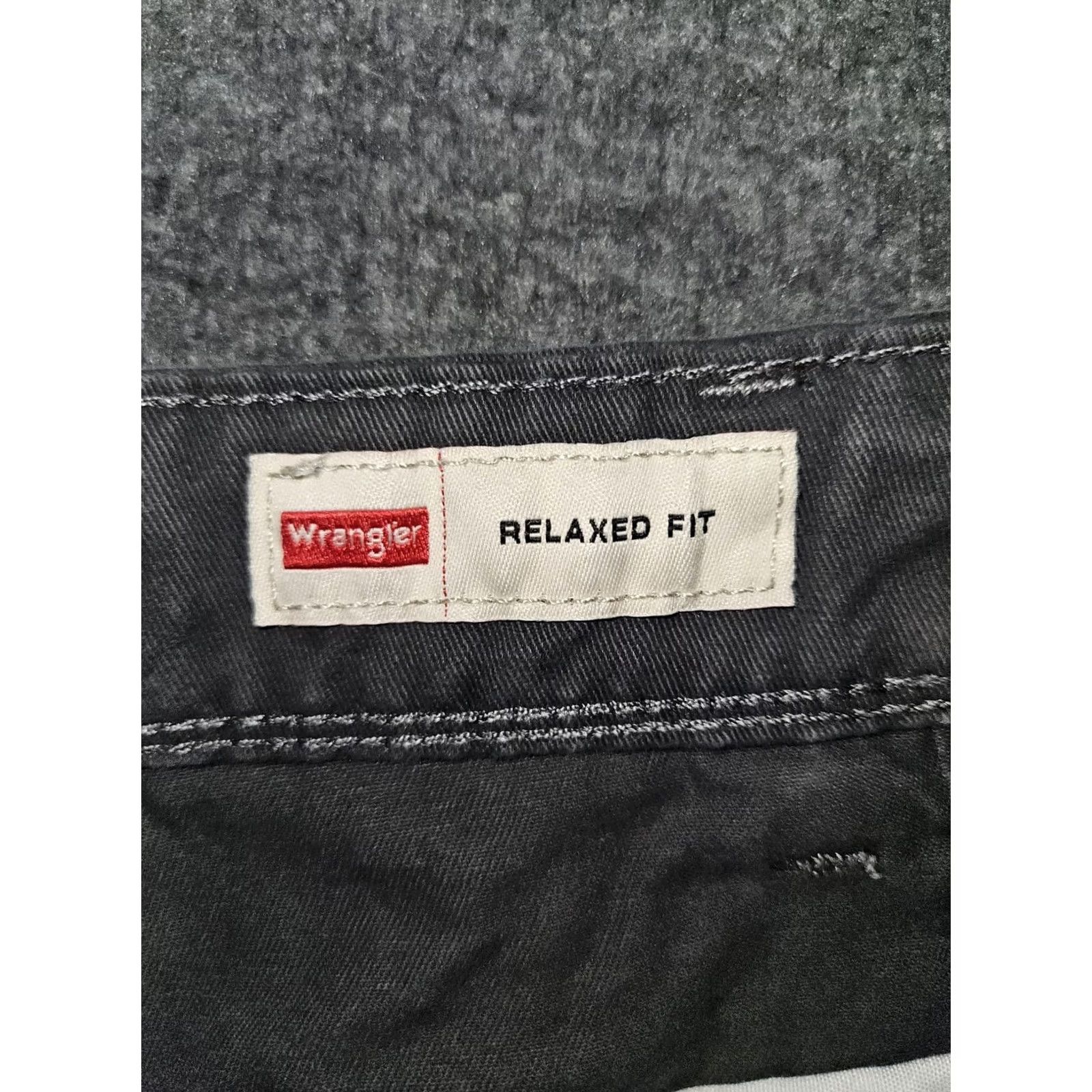 Wrangler VINTAGE Wrangler Relaxed Fit Cargo Pants Men 34 Gray High Rise Casual Workwear Cargo Pants Mens Regular 34x30 Gray Logo Pockets Stretch Size US 34 / EU 50 - 2 Thumbnail