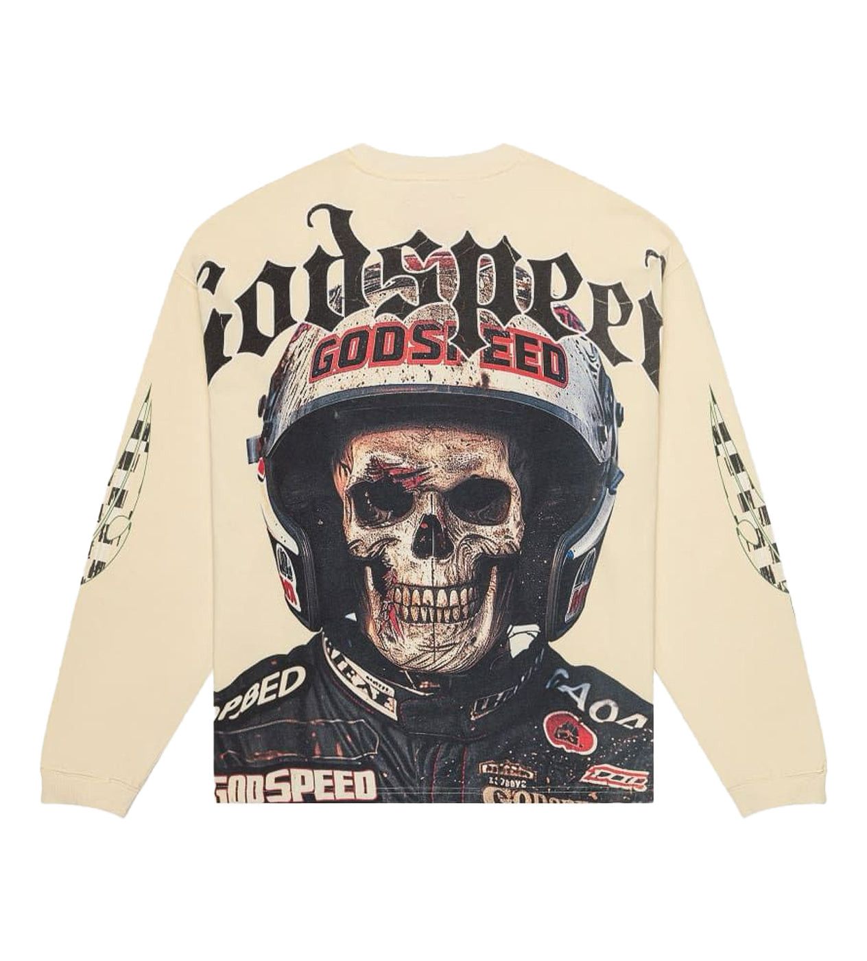 Godspeed Crash Out L/S Tee Bone Size US XS / EU 42 / 0 - 1 Thumbnail