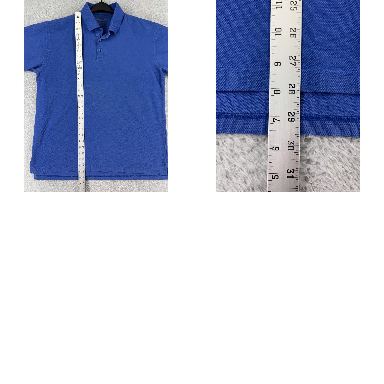 Vintage 5.11 Tactical Polo Shirt Mens L Blue Short Sleeve 100% Cotton Knit Polo Capable of All Seasons Size US L / EU 52-54 / 3 - 9 Thumbnail
