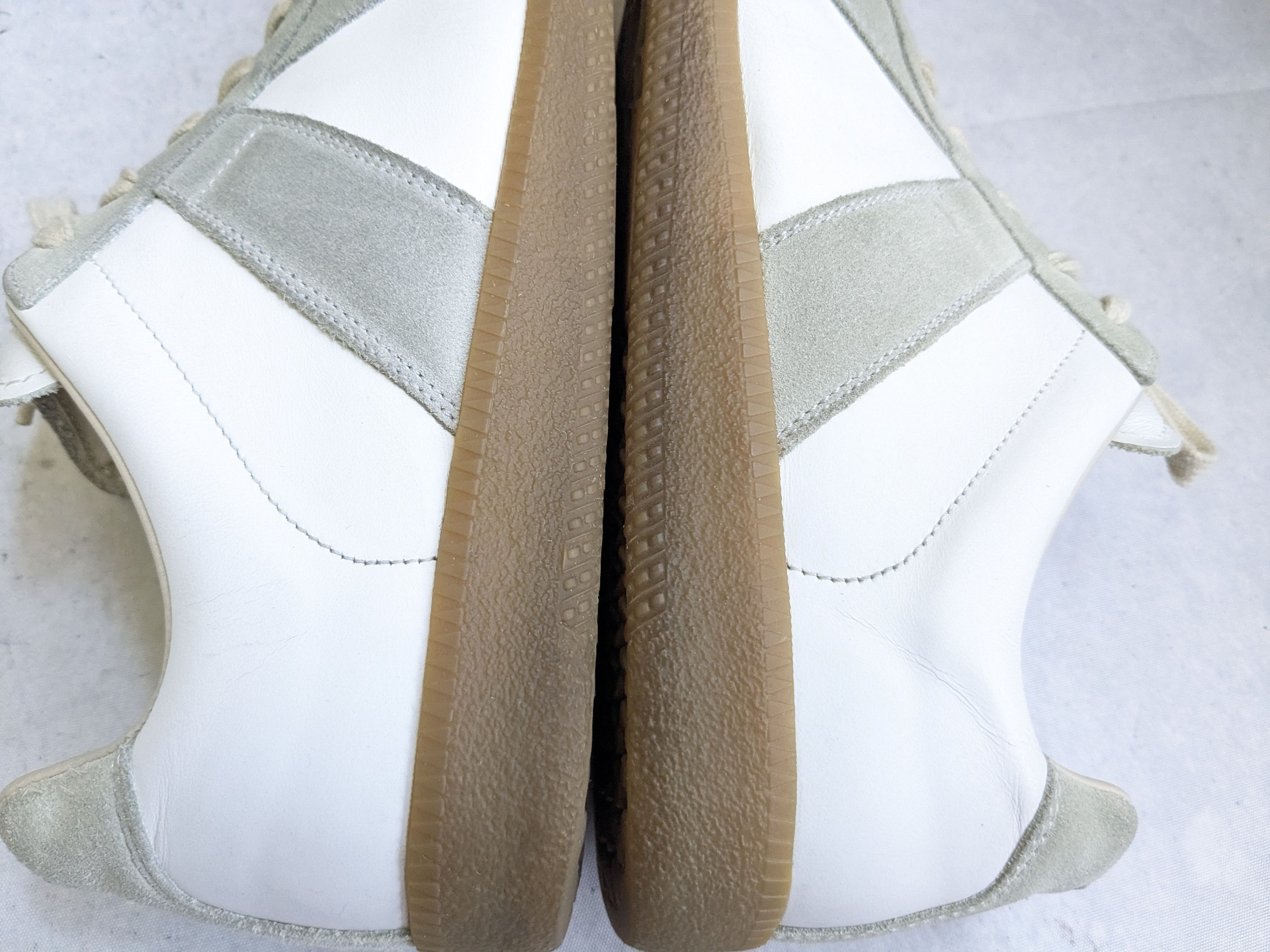 Maison Margiela Maison Margiela Replica GAT Sneakers Gray White 7 40 Low Top Size US 7 / EU 40 - 14 Thumbnail
