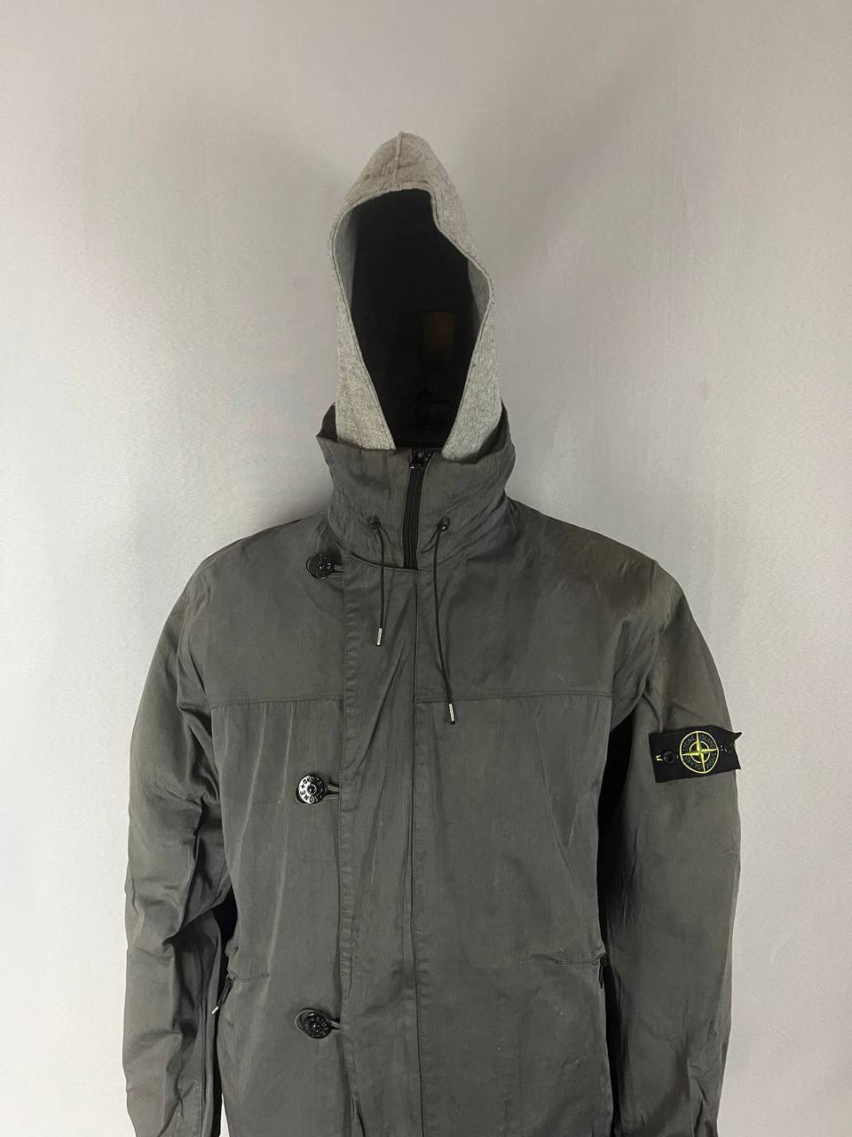 Stone Island Stone Island Jacket Grey Vintage Size US XL / EU 56 / 4 - 2 Thumbnail