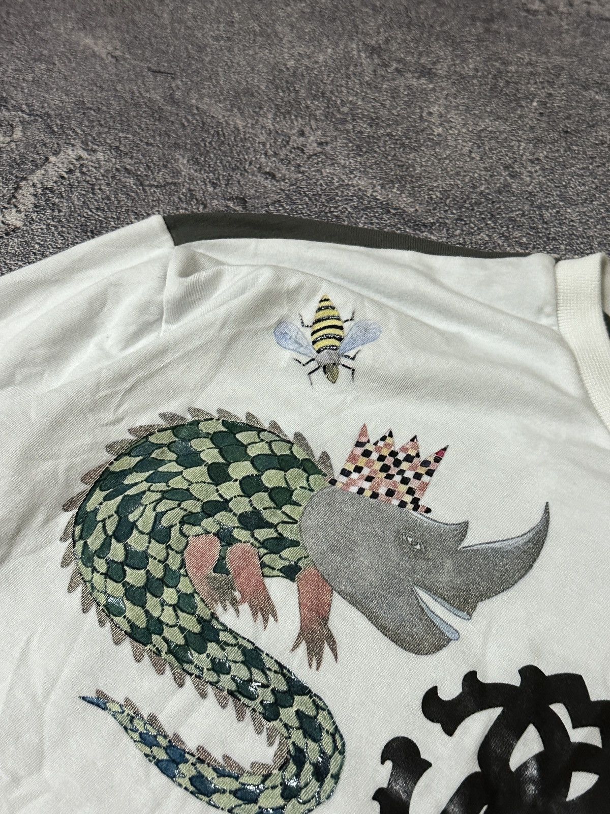 Roberto Cavalli Roberto Cavalli Boys Rhino-Crocodile Longlseeve Size US XS / EU 42 / 0 - 5 Thumbnail