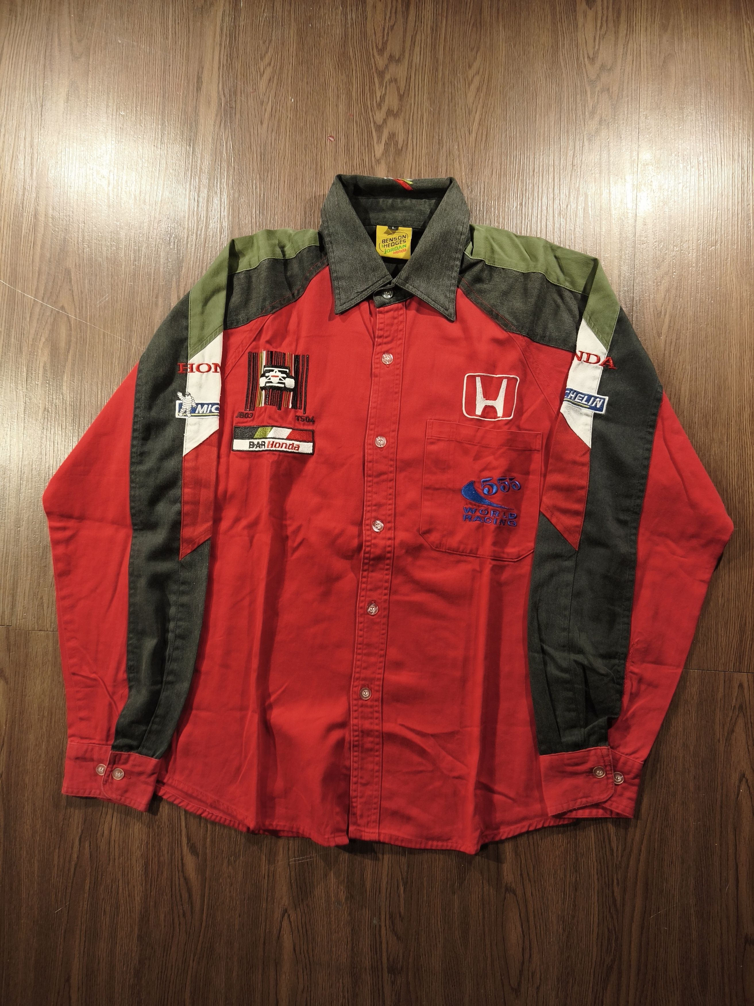 Honda Honda BAR Racing Longsleeve Workshirt Size US M / EU 48-50 / 2 - 1 Thumbnail