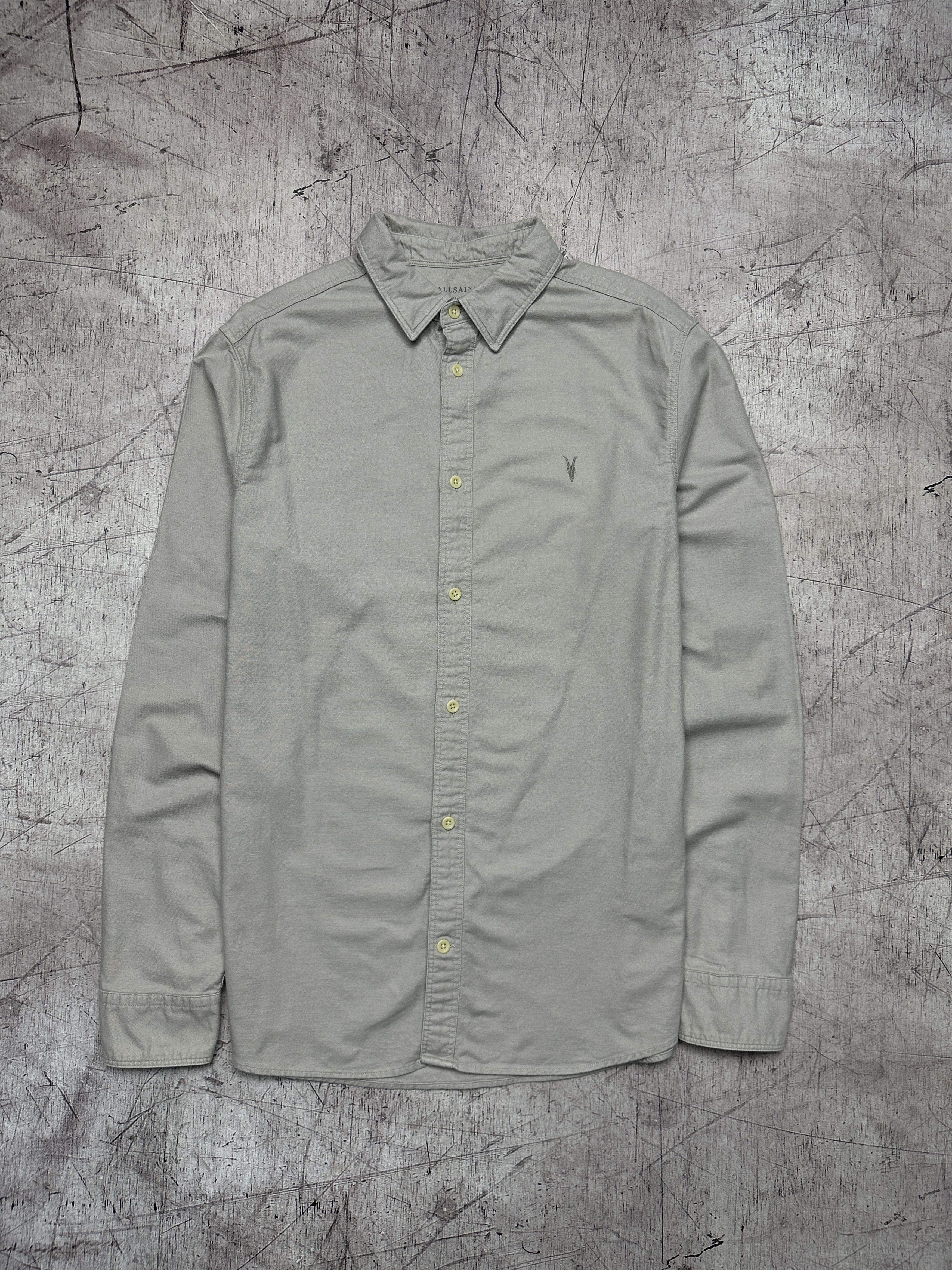 Allsaints Allsaints Vintage Mens Hungtingdon Long Sleeve Shirt Size US S / EU 44-46 / 1 - 1 Thumbnail