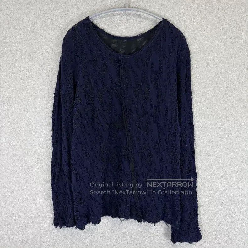 Yohji Yamamoto Yohji Yamamoto 12ss worn-out reversible see-through cotton Size US M / EU 48-50 / 2 - 1 Thumbnail