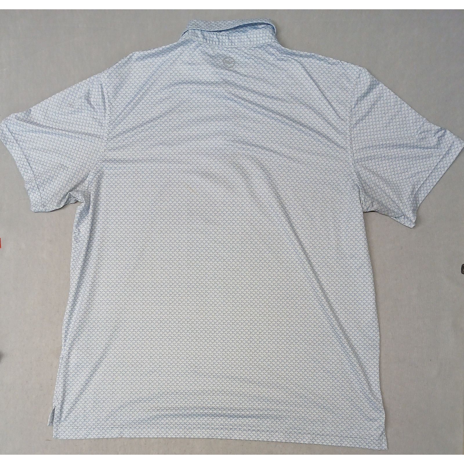 Vineyard Vines Vineyard Vines (2XL) White Button Silk Collar Polo Tee Shirt Size US XXL / EU 58 / 5 - 10 Thumbnail