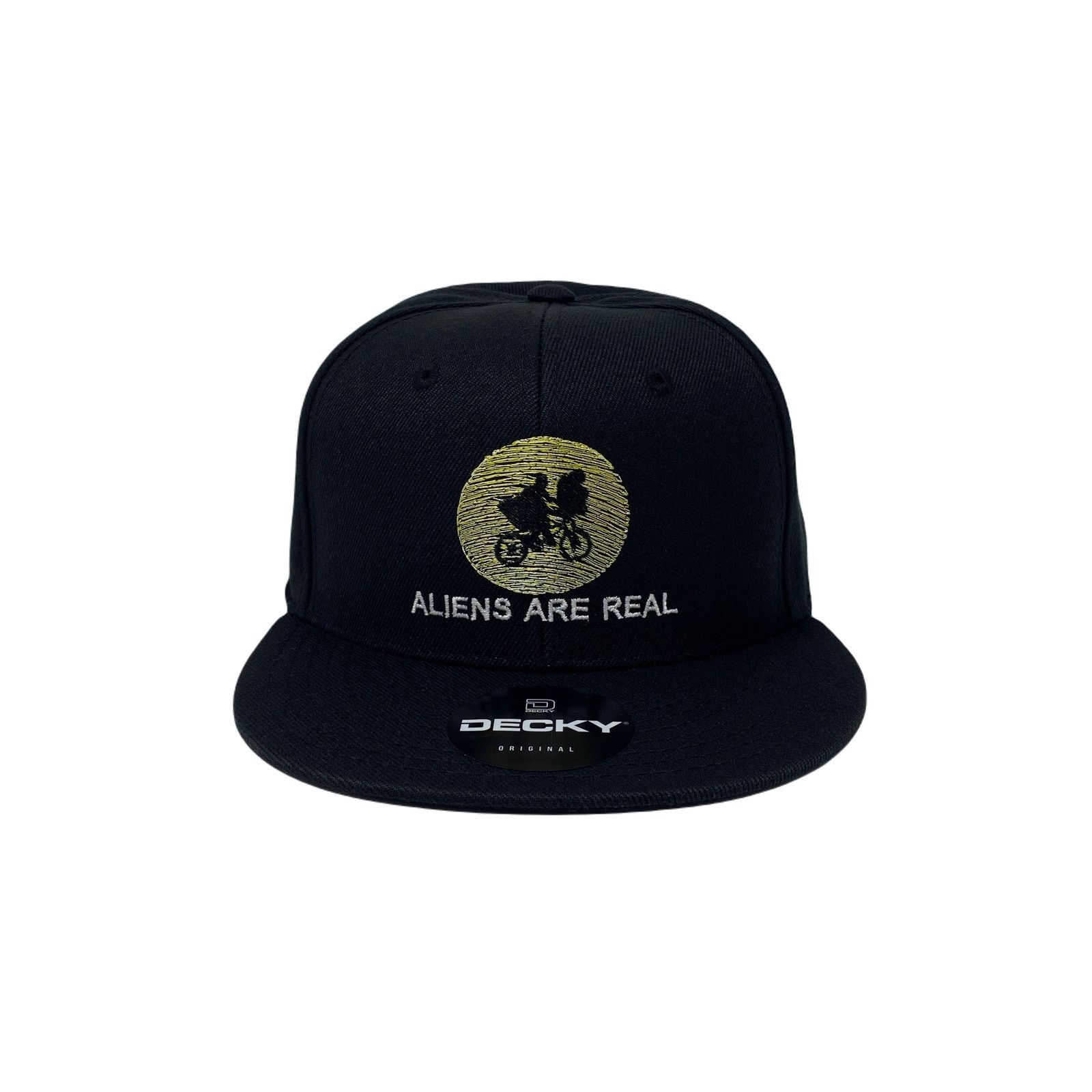 Other Aliens Are Real Snapback Hat All Black UFO Extraterrestrial Size ONE SIZE - 2 Thumbnail