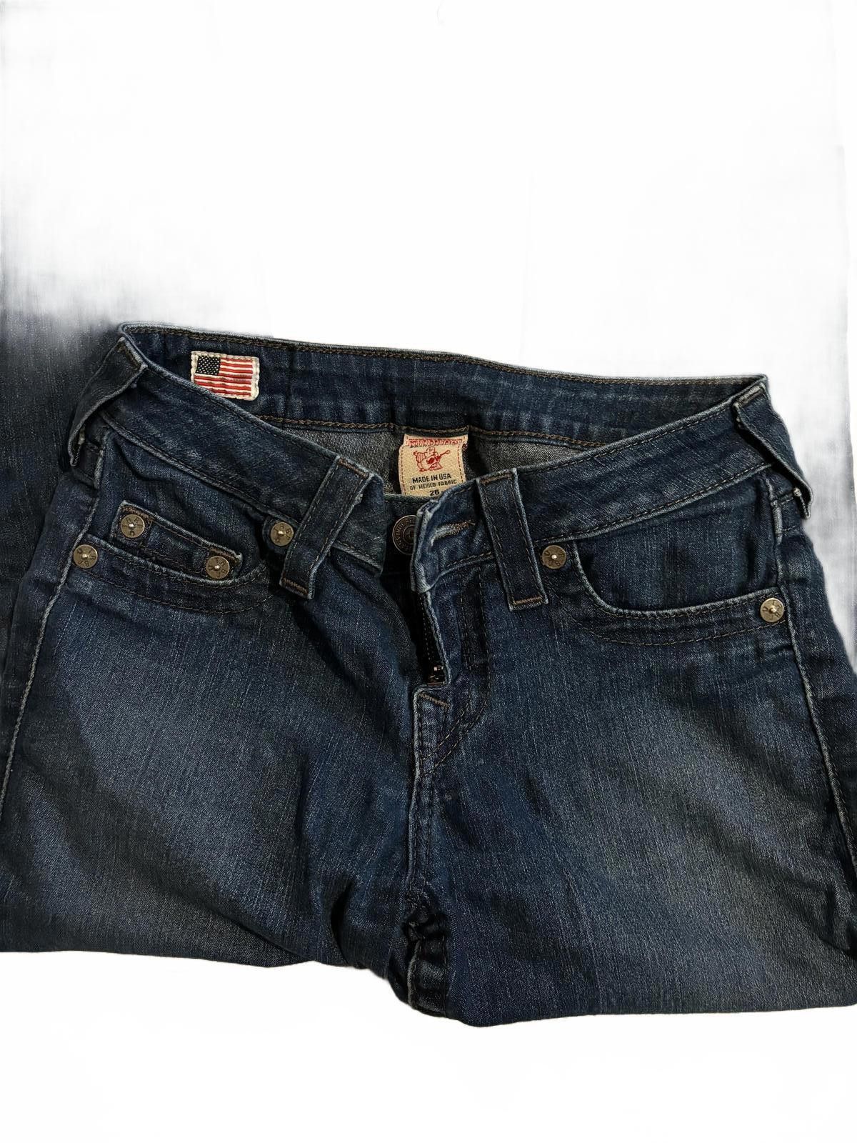 True Religion Auth y2K True Religion Women's Blue Jeans - Classic Fit 26 Size 26" / US 2 / IT 38 - 3 Thumbnail