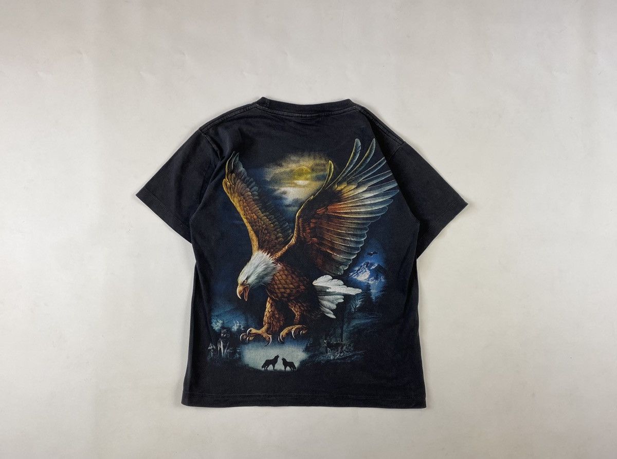 Woolf Rock Eagle vintage motorcycle t-shirt Size US S / EU 44-46 / 1 - 2 Thumbnail