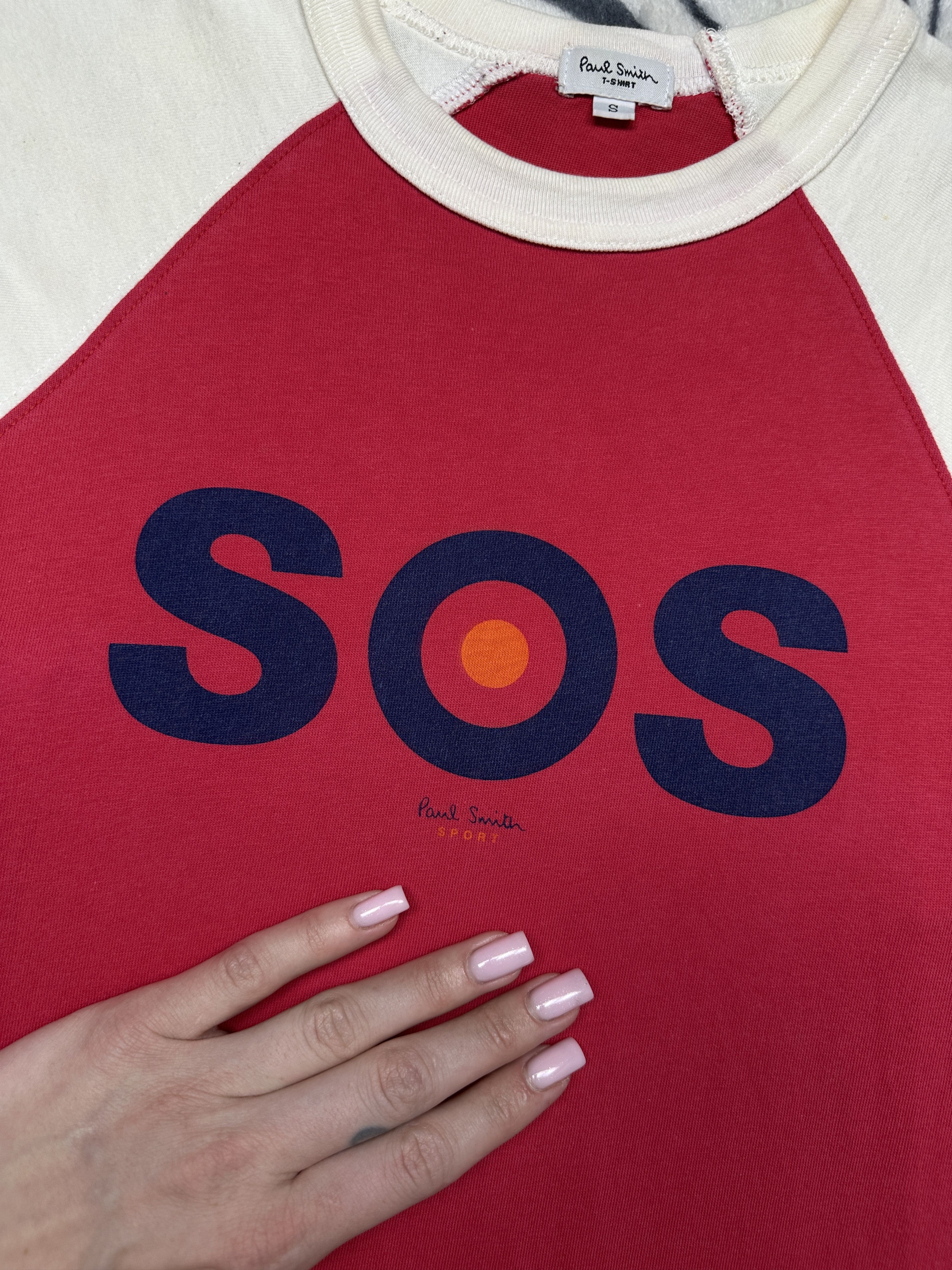 Paul Smith Paul Smith SOS Vintage Mens T-Shirt Tee Size US S / EU 44-46 / 1 - 3 Thumbnail