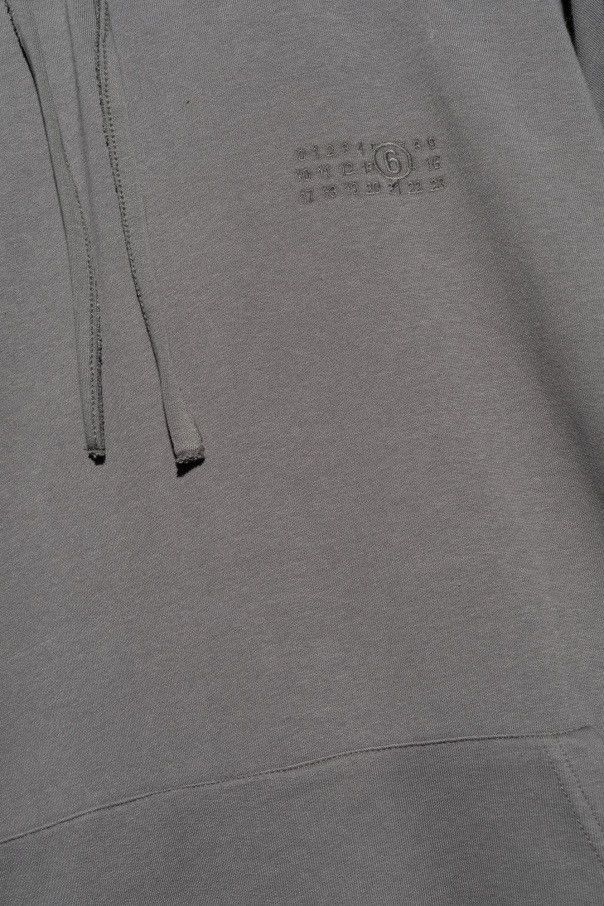 Maison Margiela !DS! SS23 Maison Margiela Logo Gray Oversized Hoodie Size XL / US 12-14 / IT 48-50 - 6 Thumbnail