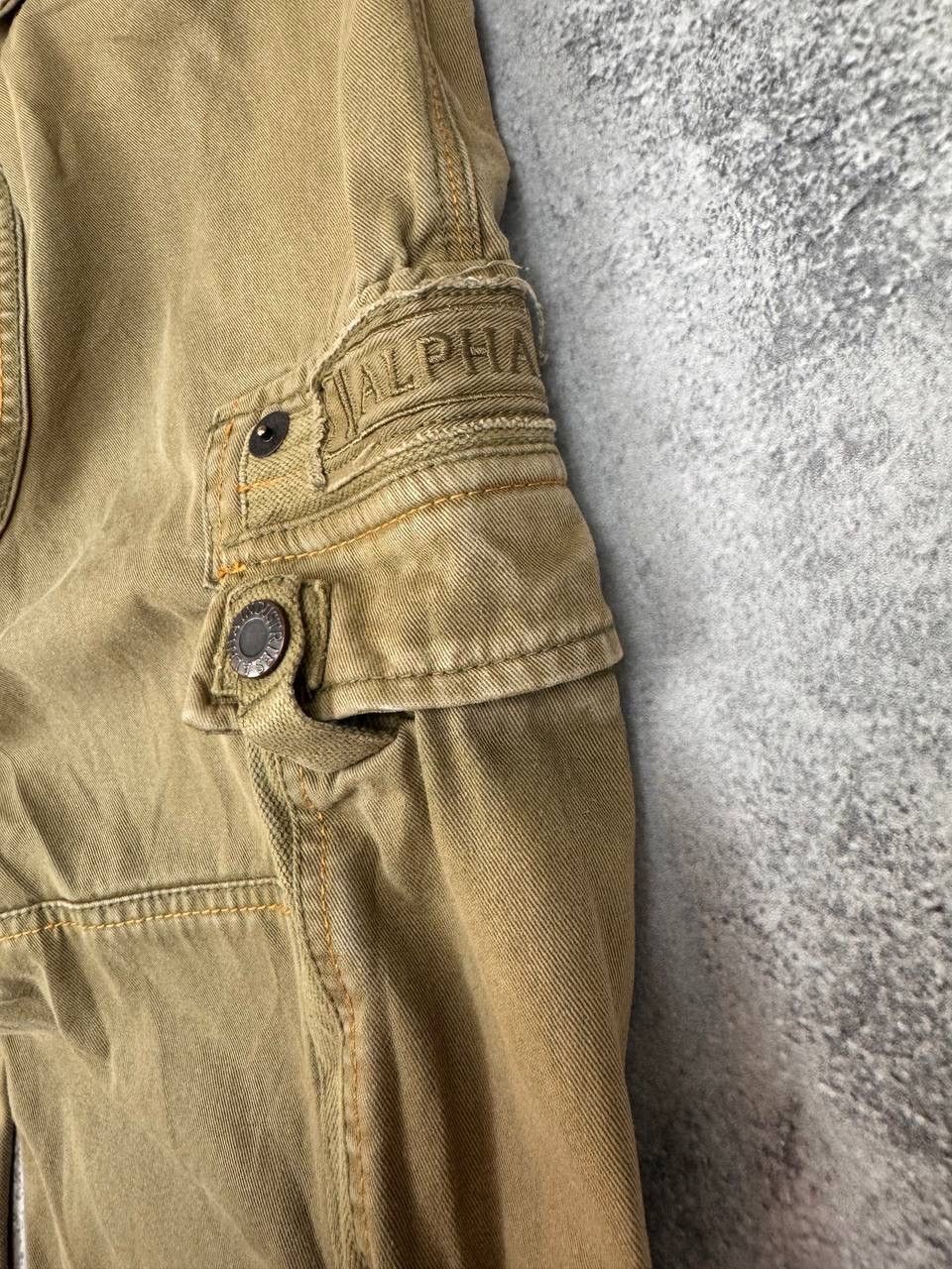 Alpha Industries Alpha Industries Men Cargo Pants Beige Military StyleVintage Size US 36 / EU 52 - 12 Thumbnail