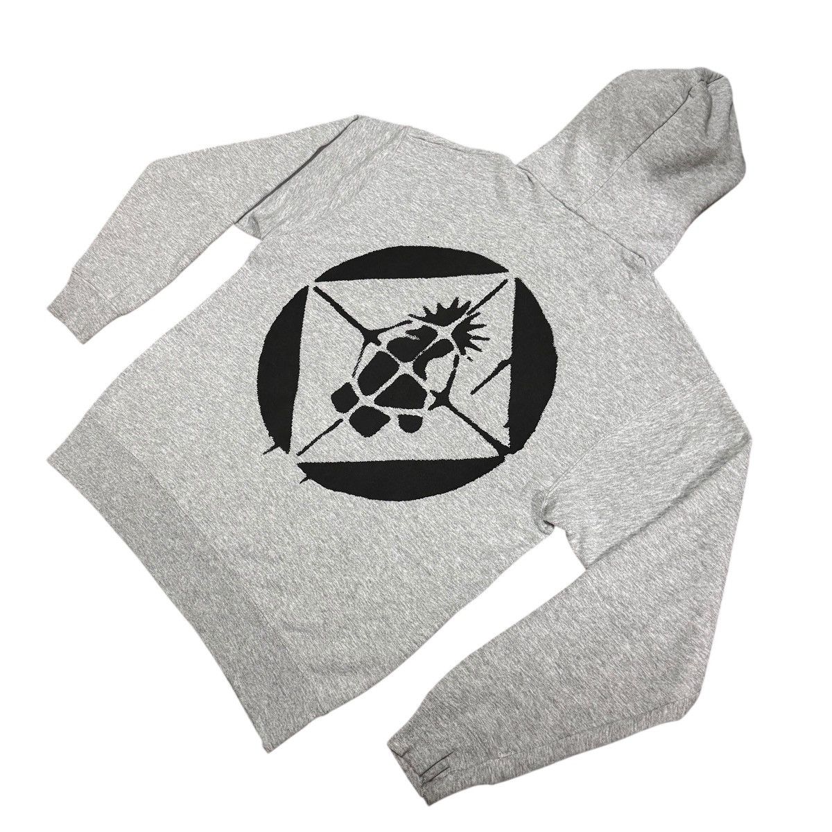 Fruit Of The Loom Vintage Gingham Punk Tribe Sweatshirt Hoodie Size US L / EU 52-54 / 3 - 6 Thumbnail