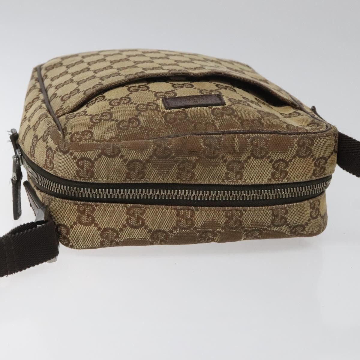Gucci GUCCI GG Canvas Shoulder Bag Beige Size ONE SIZE - 6 Thumbnail