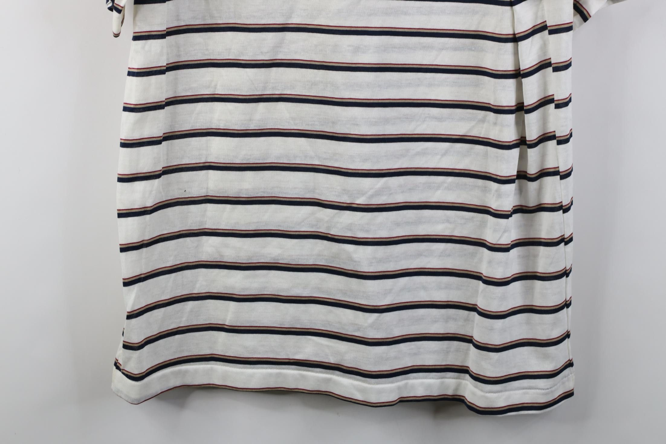 Vintage Vintage 70s 80s Streetwear Cotton Knit Golf Polo Shirt USA Size US XL / EU 56 / 4 - 15 Thumbnail